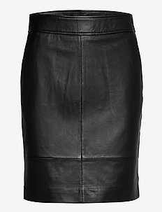 Francie Mini Leather Skirt, Second Female