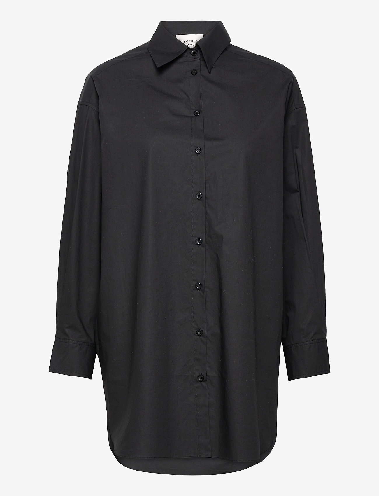Second Female - Larkin Oversized Shirt - black - 0