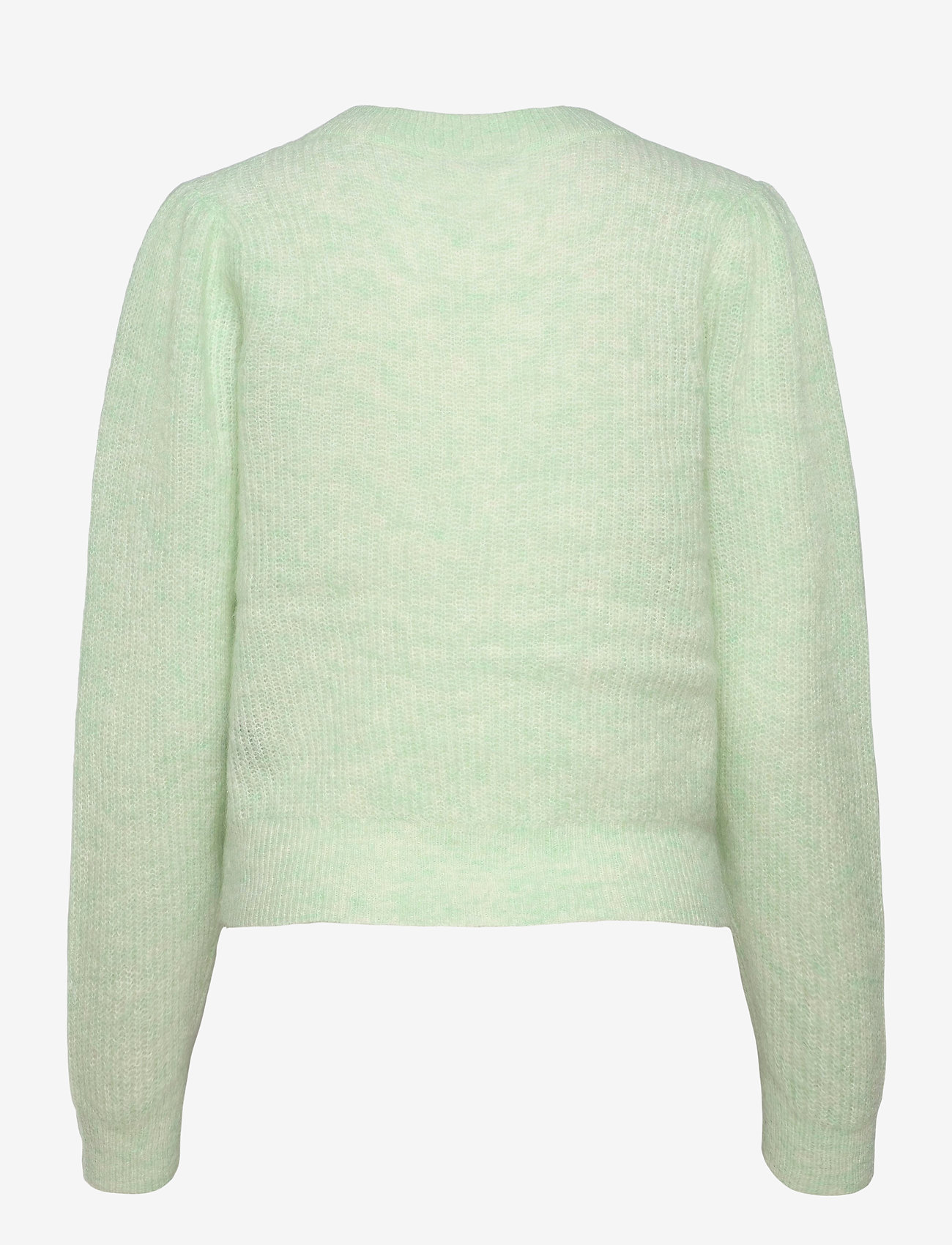 Second Female - Brooky Knit Puff O-Neck - clearly aqua - 1
