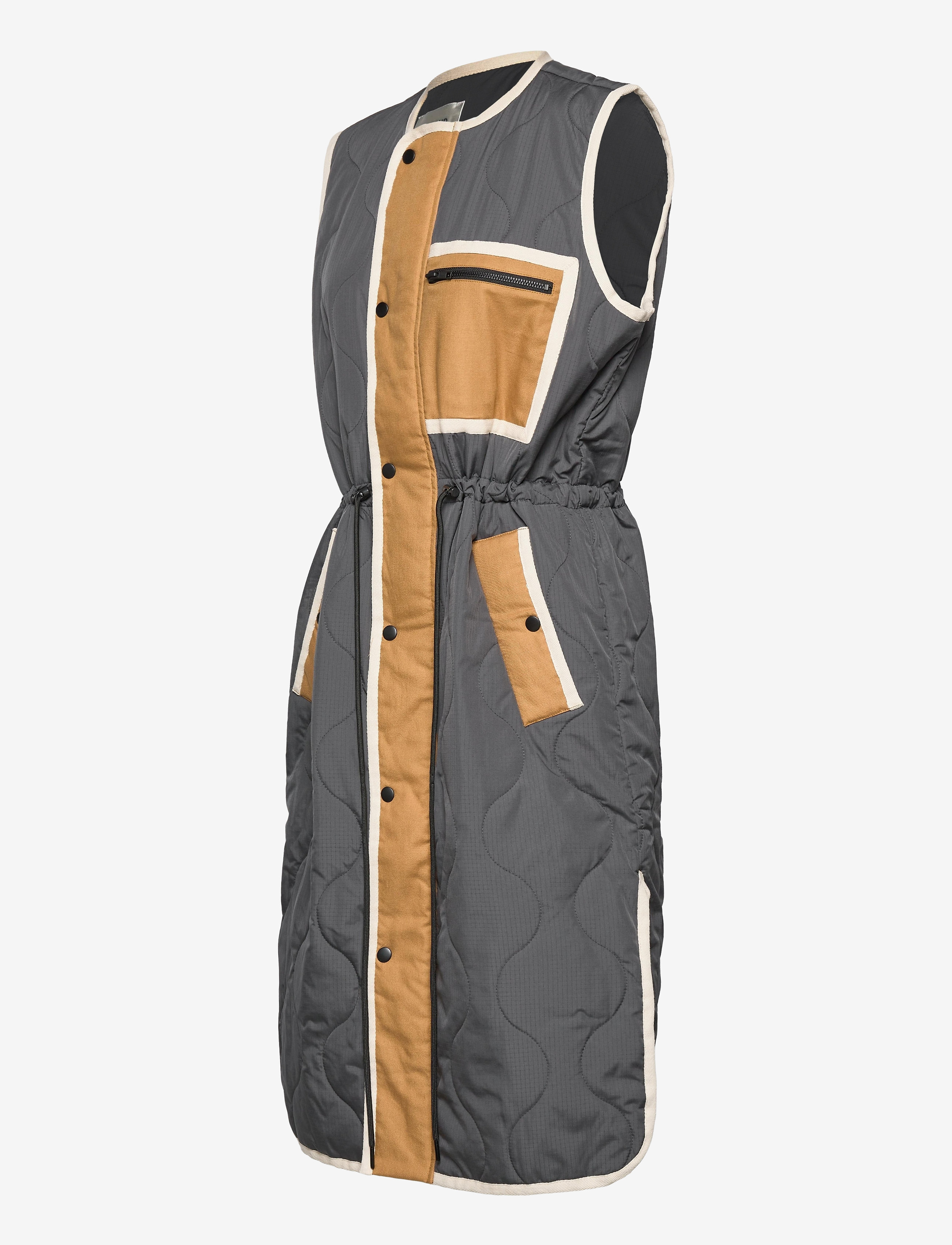 Second Female - Wendy Waistcoat - asphalt - 1