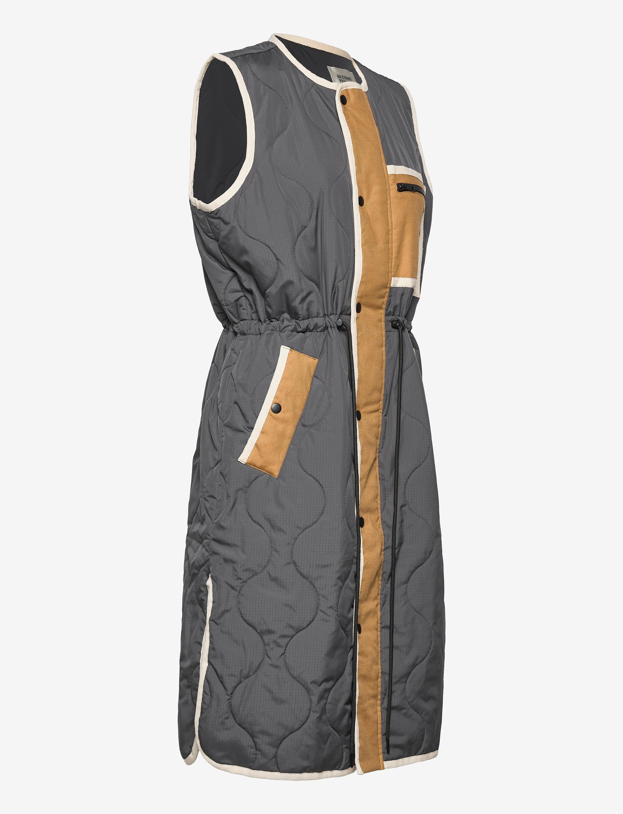 Second Female - Wendy Waistcoat - asphalt - 2