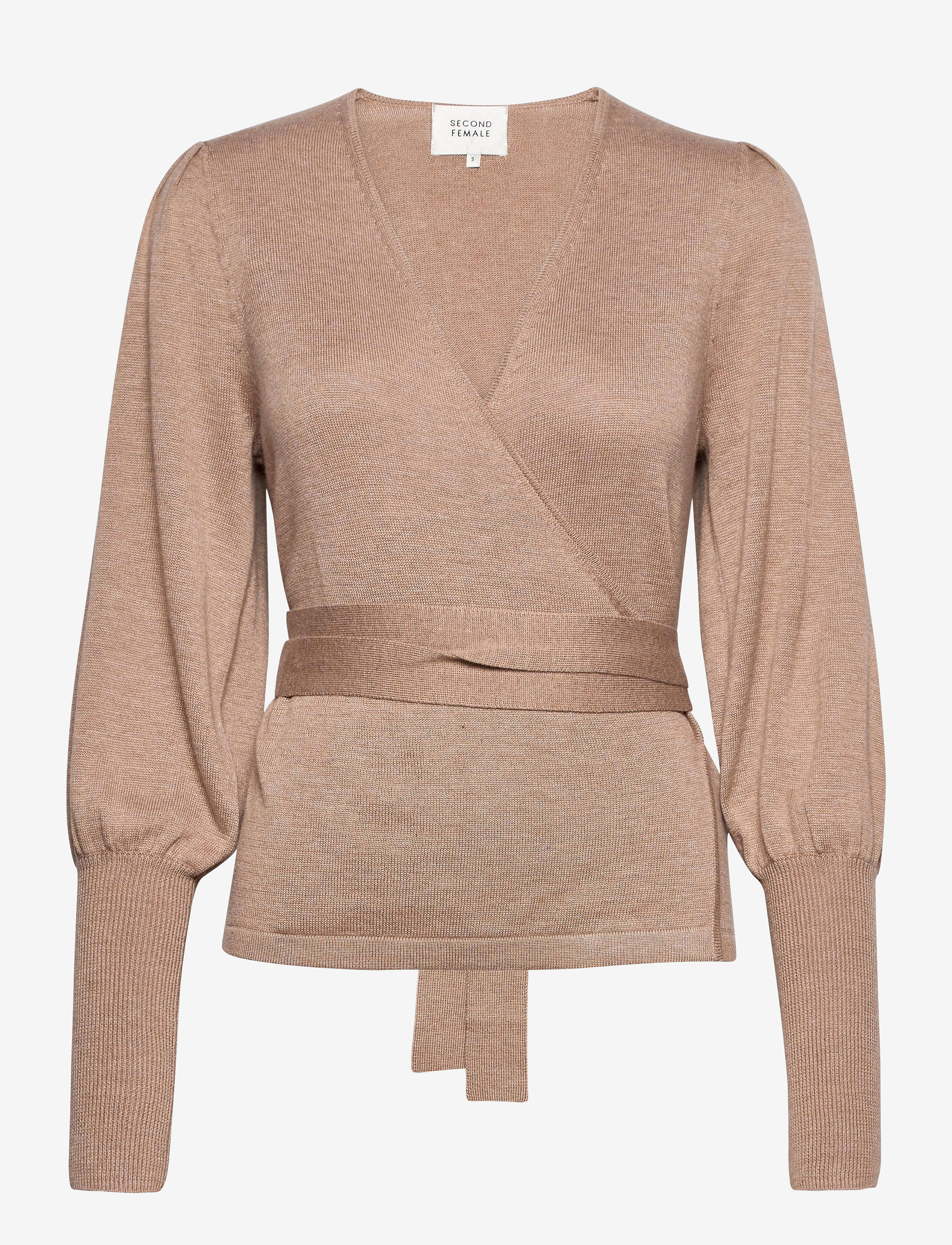 Second Female - Ebba Knit Cardigan - ginger root - 1