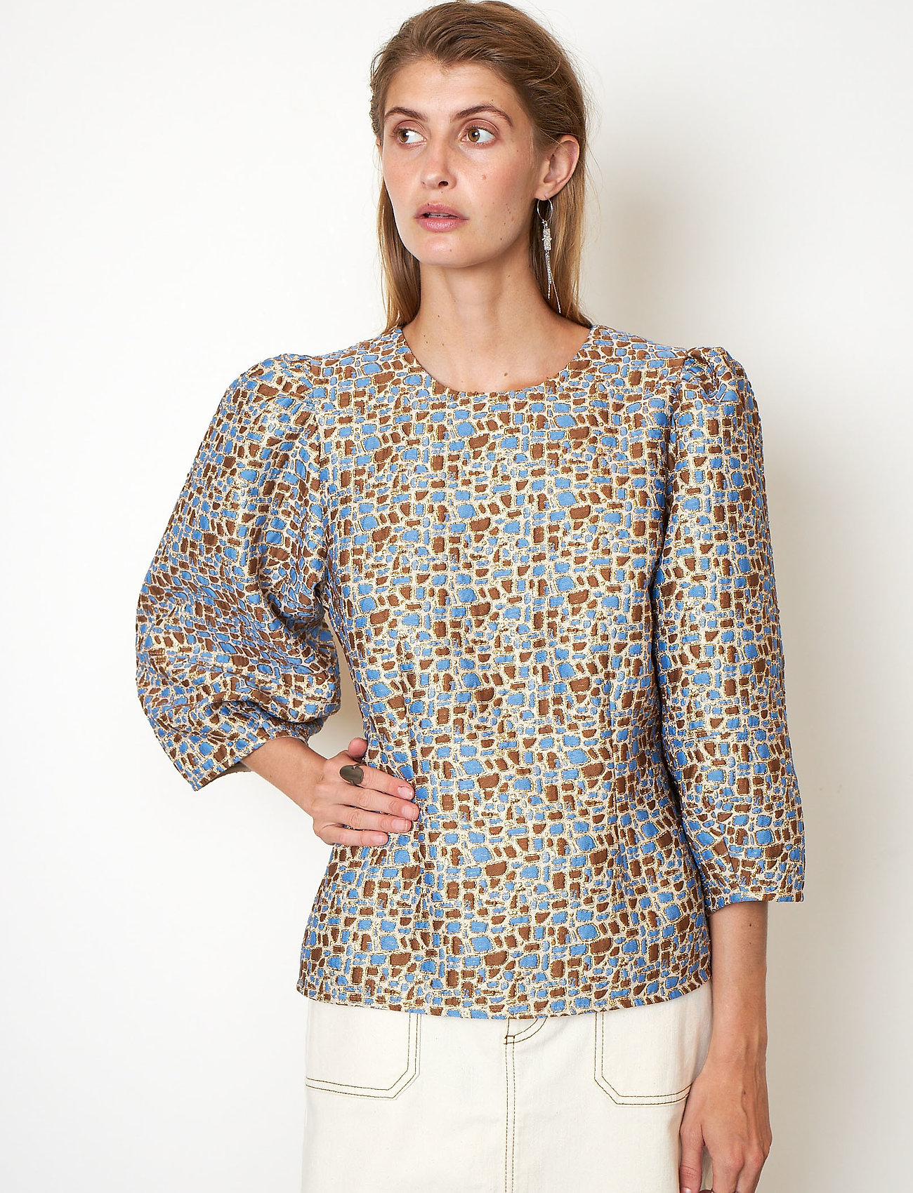 Second Female - Harriet Blouse - blue bonnet - 4