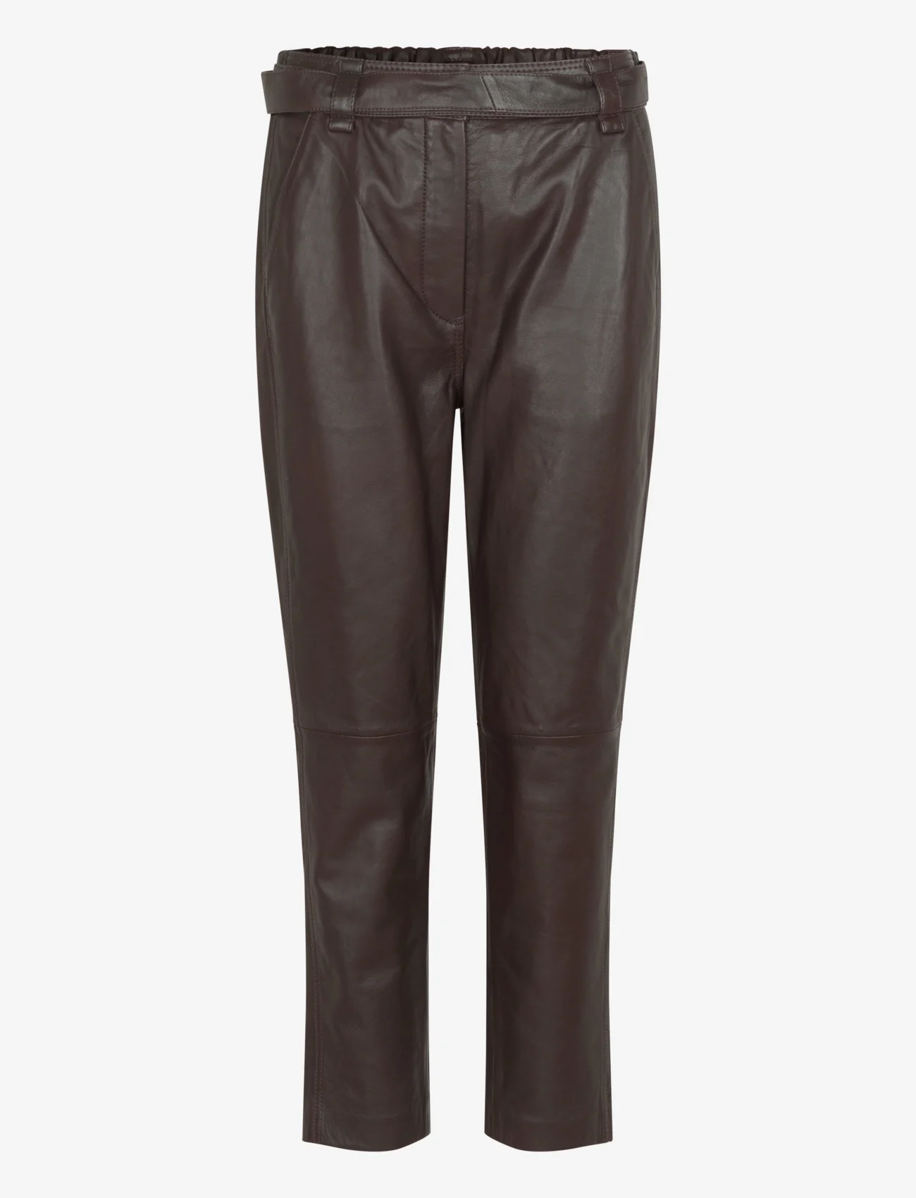 Second Female - Indie Leather New Trousers - festtøj til outletpriser - delicioso - 0