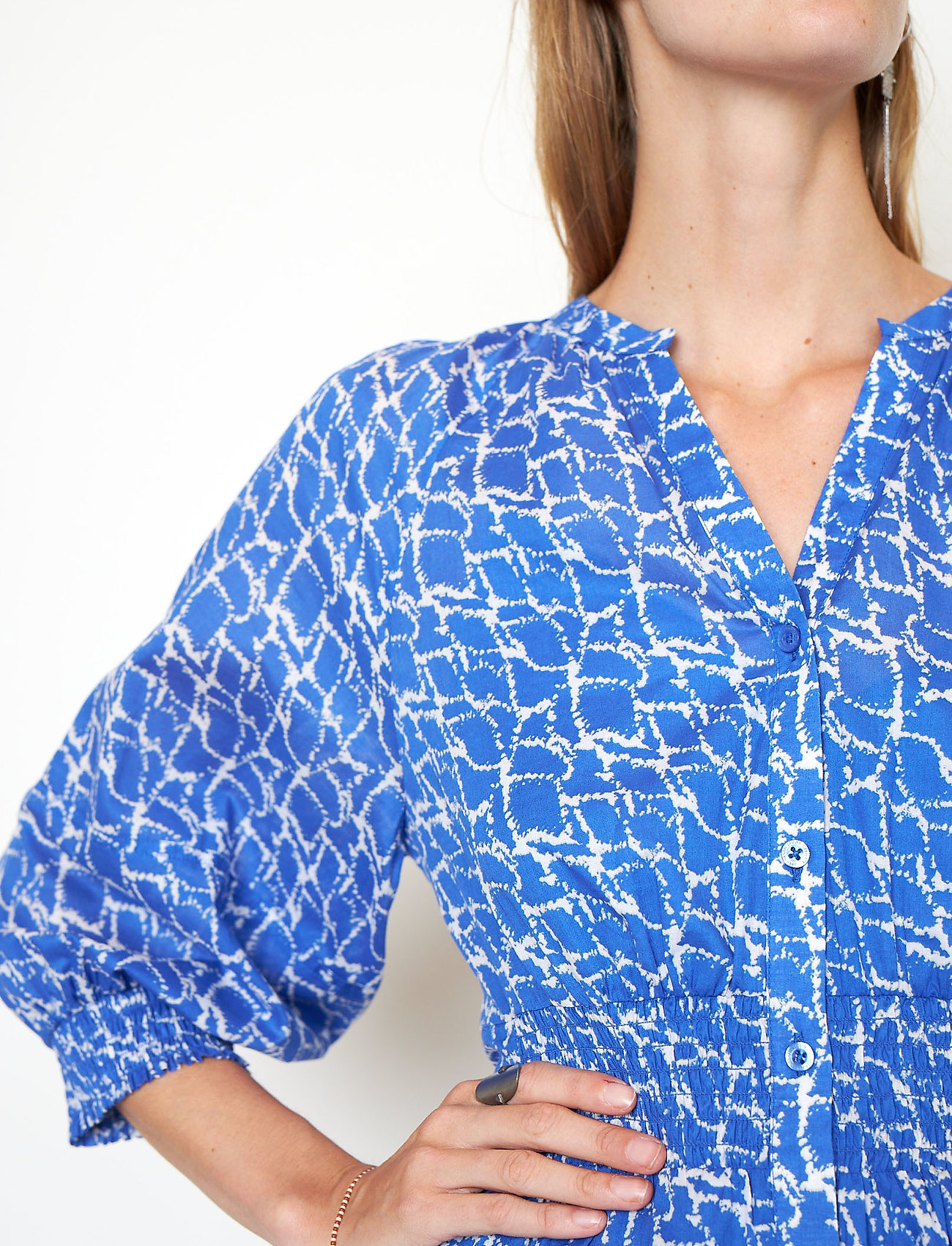 Second Female - Dayly Dress - deep ultramarine - 4
