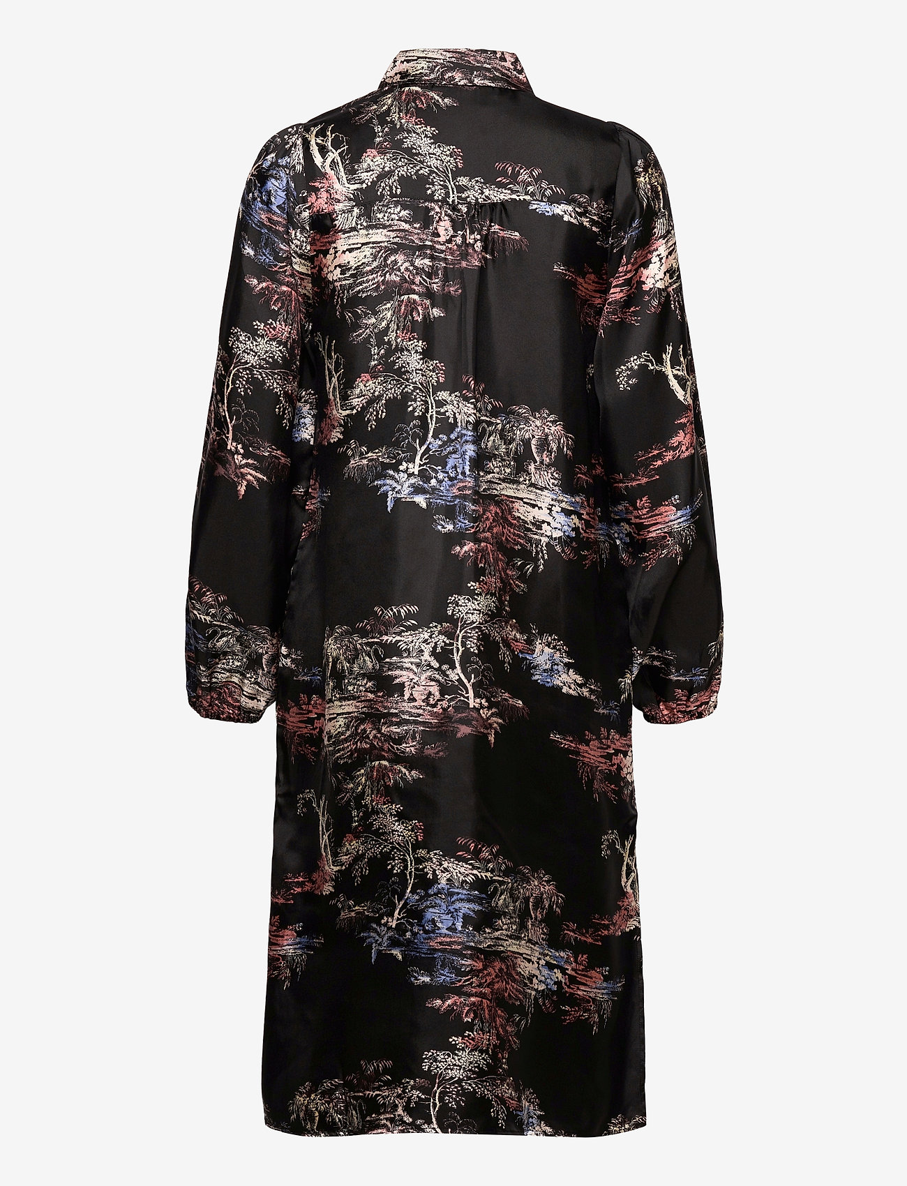 Second Female - Roanne Midi Dress - black - 1