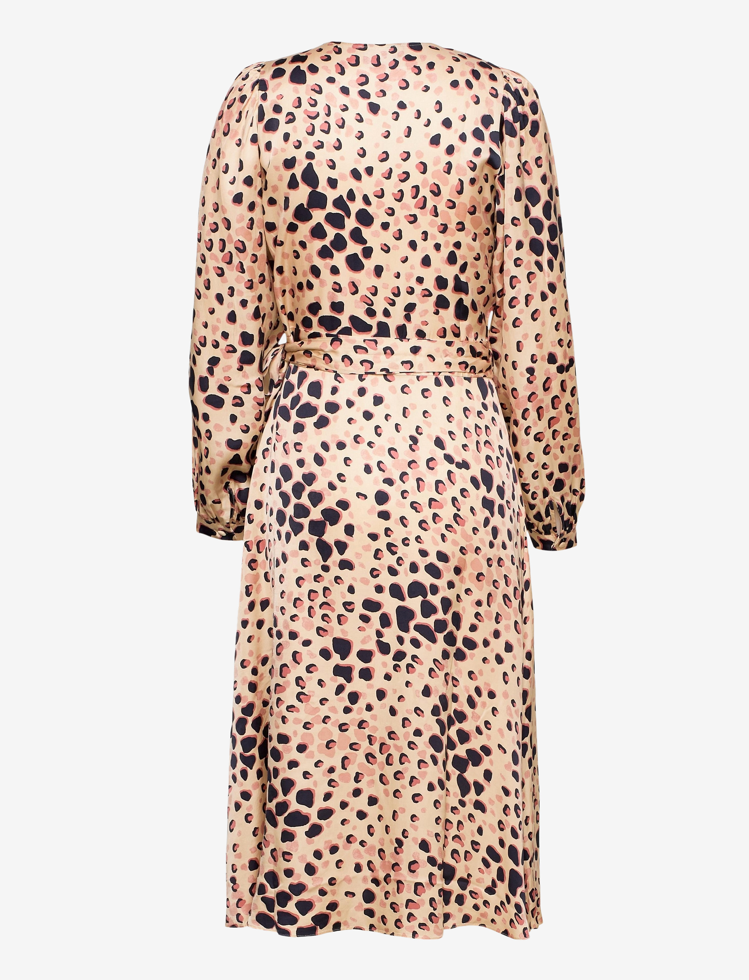 Second Female - Amur Wrap Dress - cement - 2