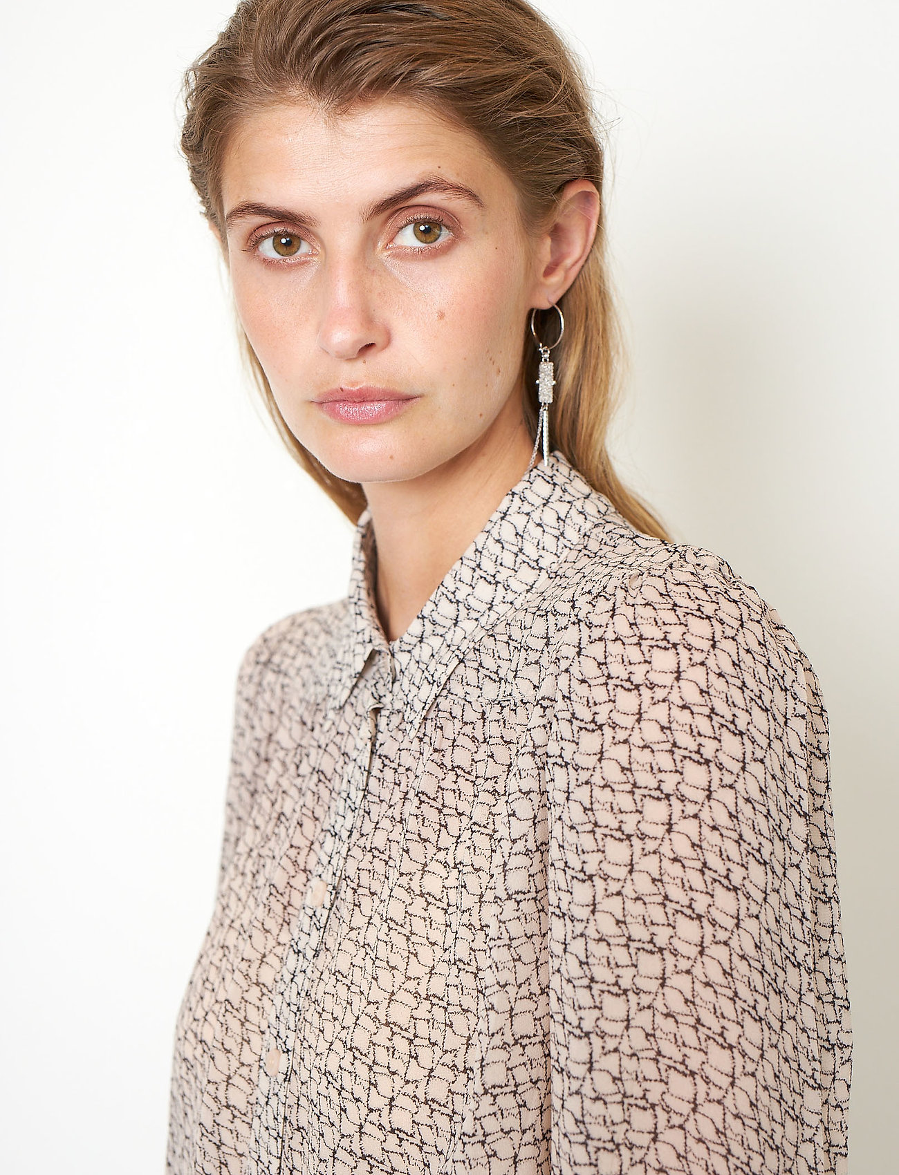 Second Female - Lacing Shirt - cement - 3