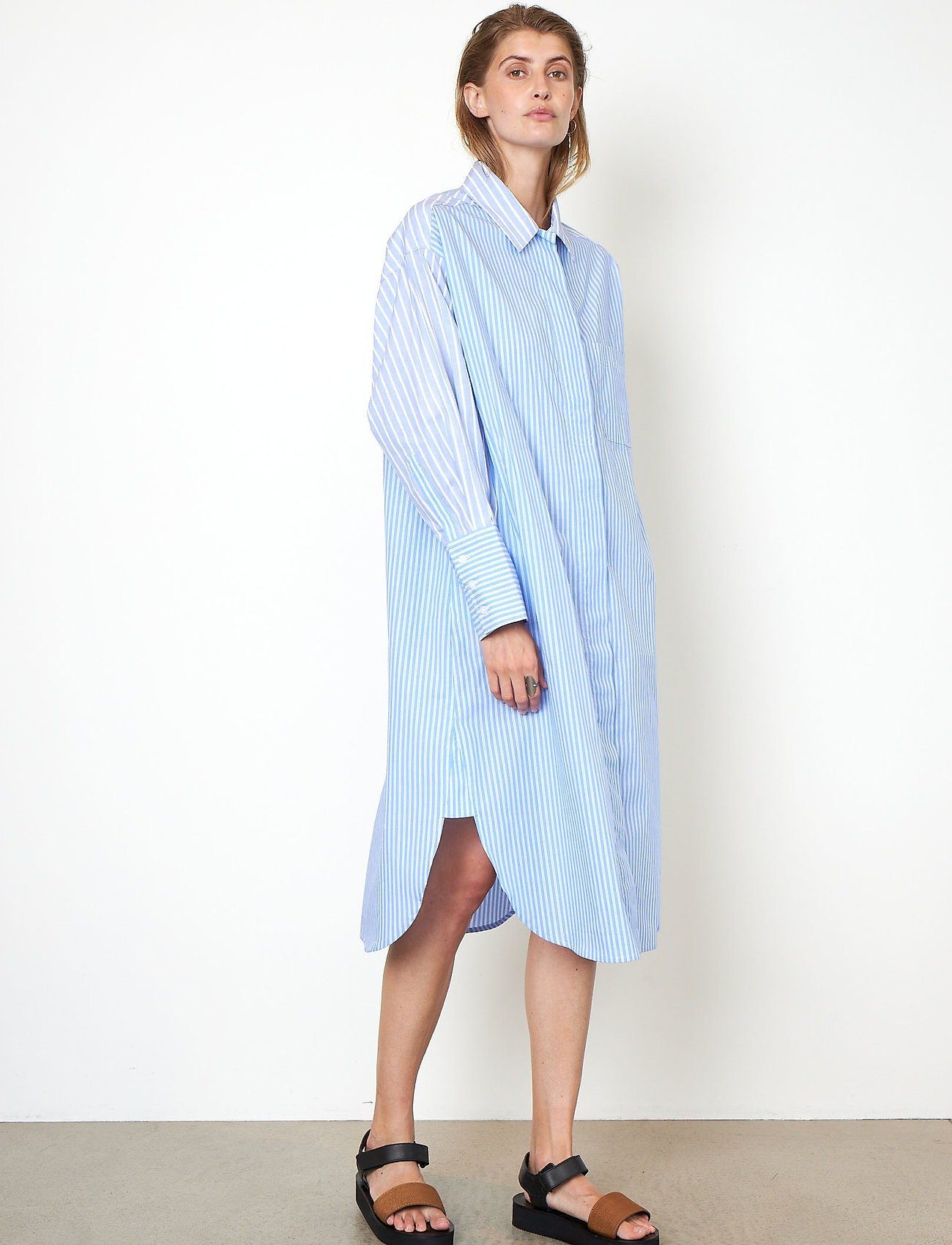 Second Female - Evelin New Dress - brunnera blue - 5