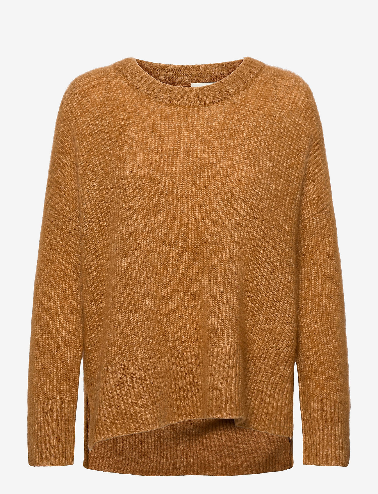 Second Female - Brooky Knit O-Neck - brown sugar - 0