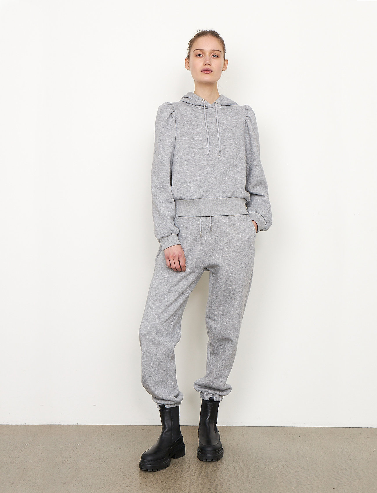 Second Female - Carmella Sweat Hoodie - grey melange - 4
