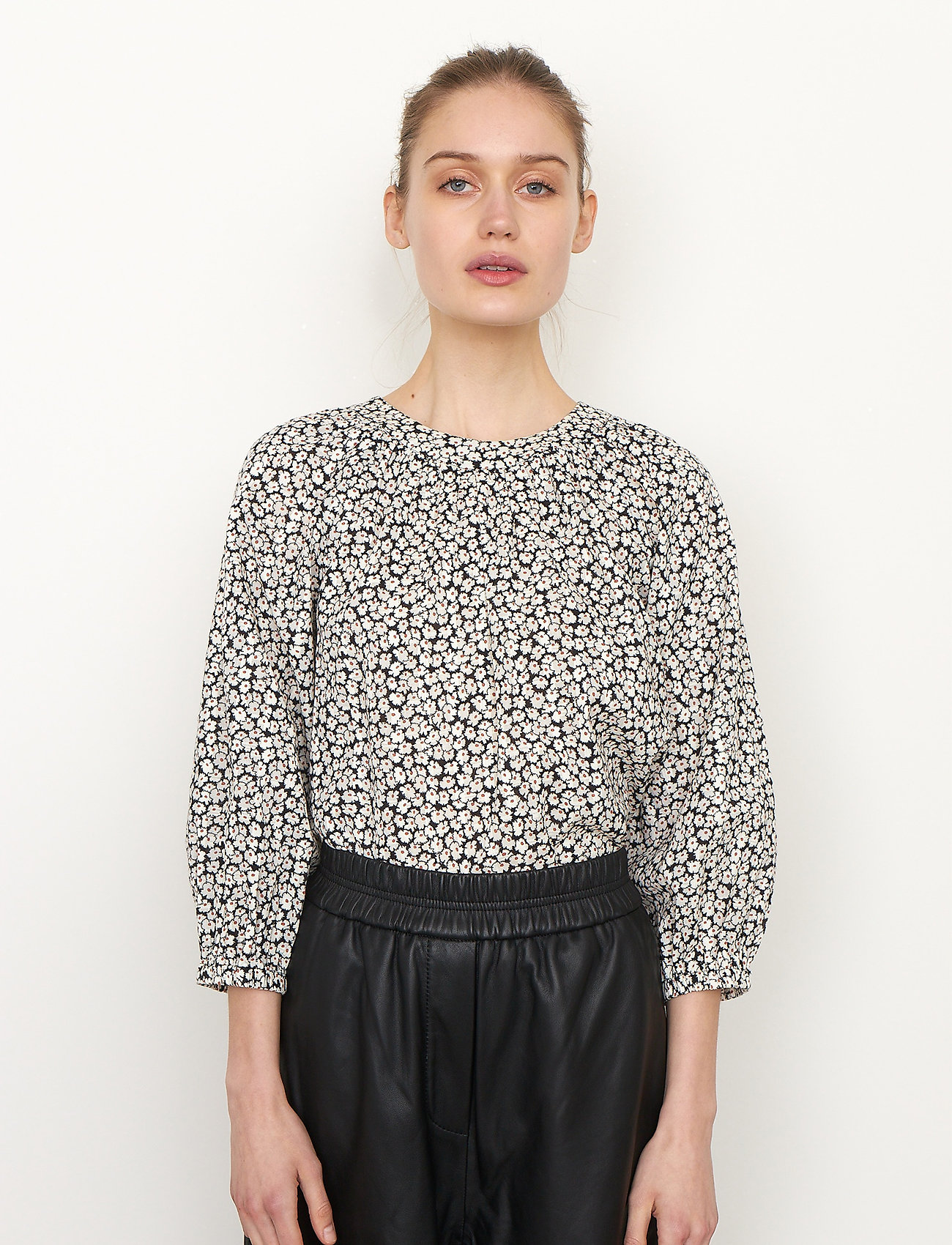 Second Female - Line Blouse - egret - 5