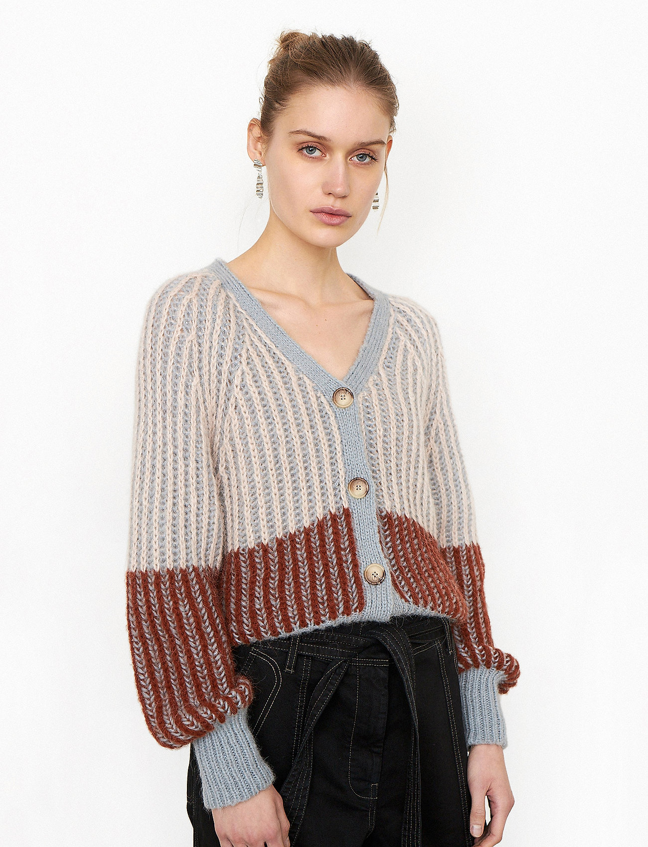 Forhåbentlig klar Il Second Female Rosini Knit Cardigan (Baked Clay), (75.95 €) | Large  selection of outlet-styles | Booztlet.com