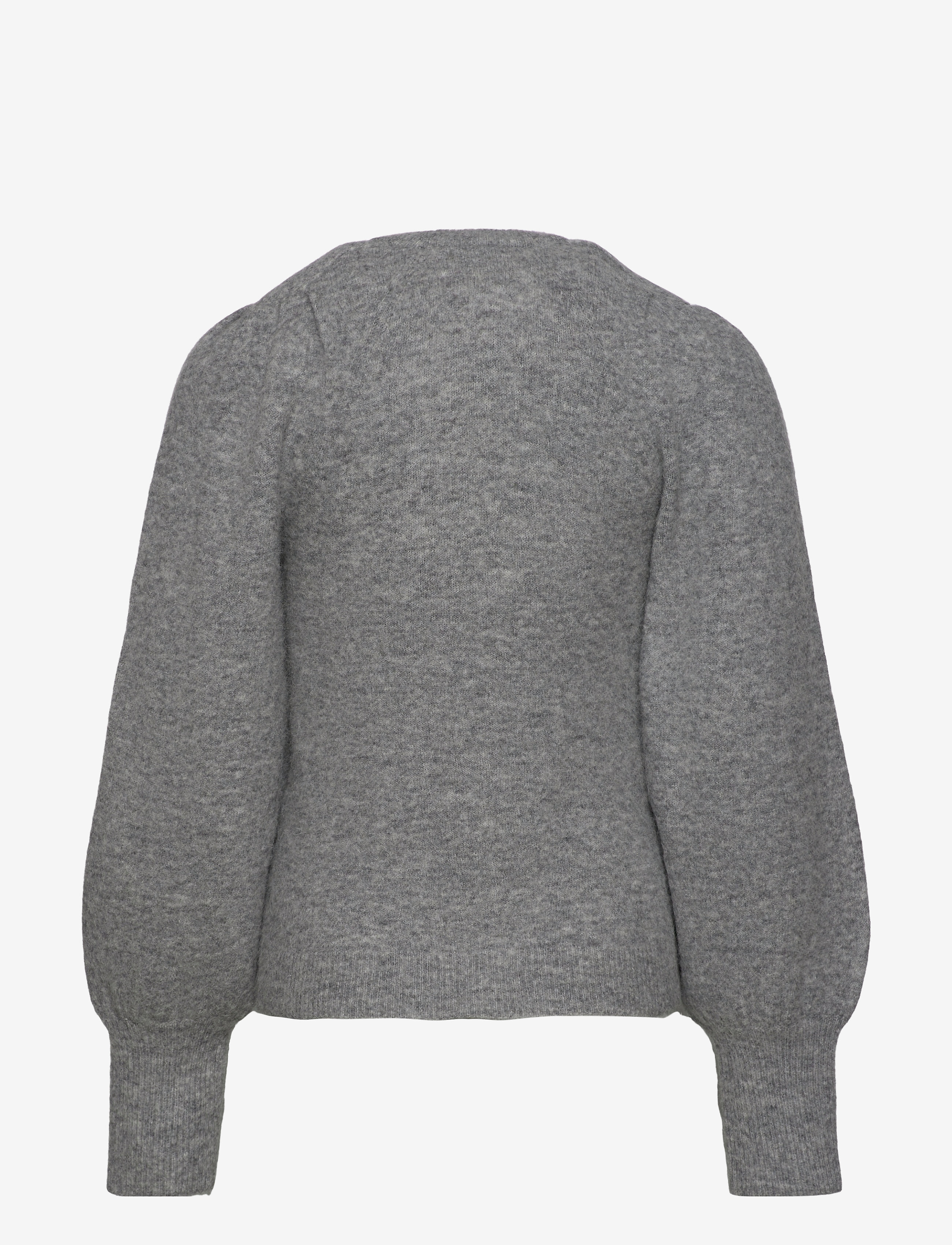 Second Female - Kalliroi Knit O-Neck - grey melange - 3