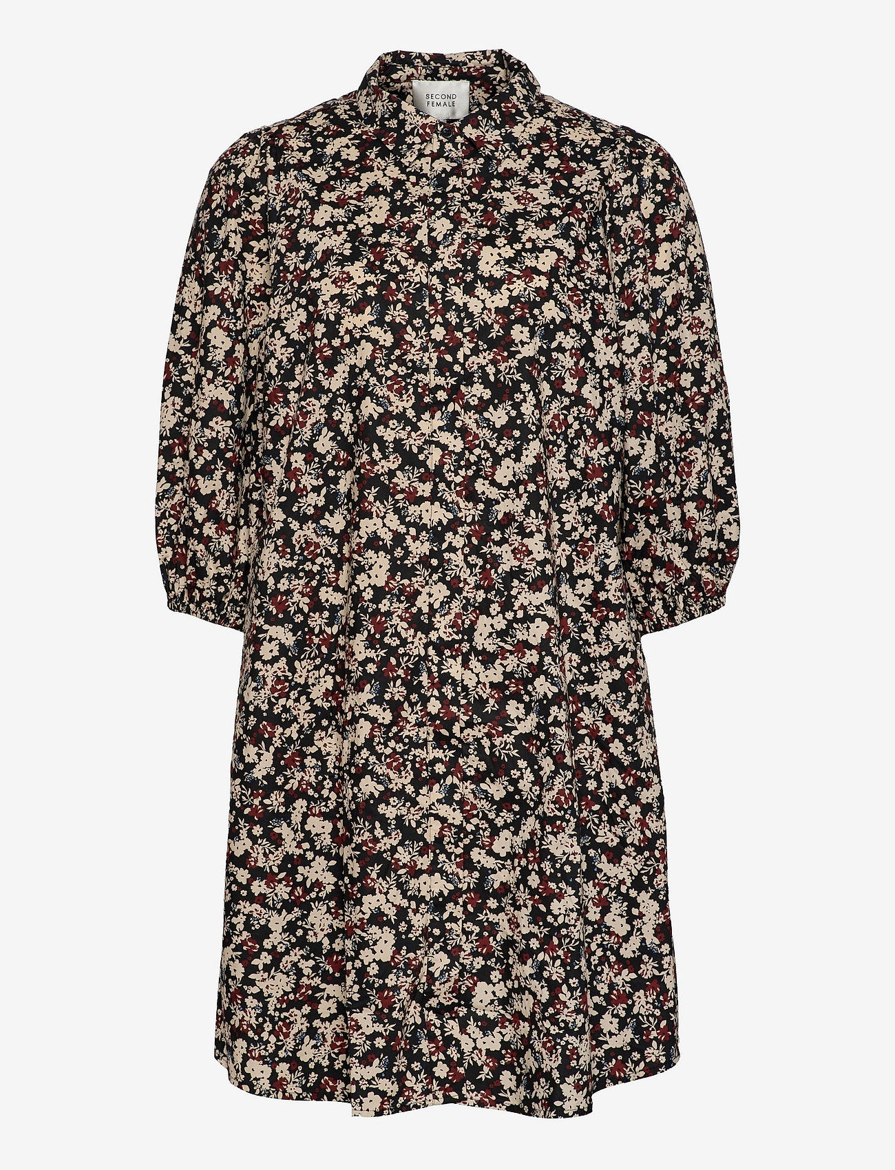 Second Female - Annie Shirt Dress - black - 0