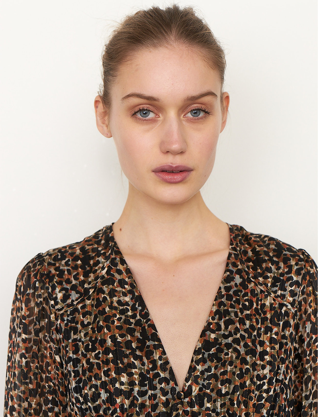 Second Female - Erna Fitted Dress - burnt olive - 4