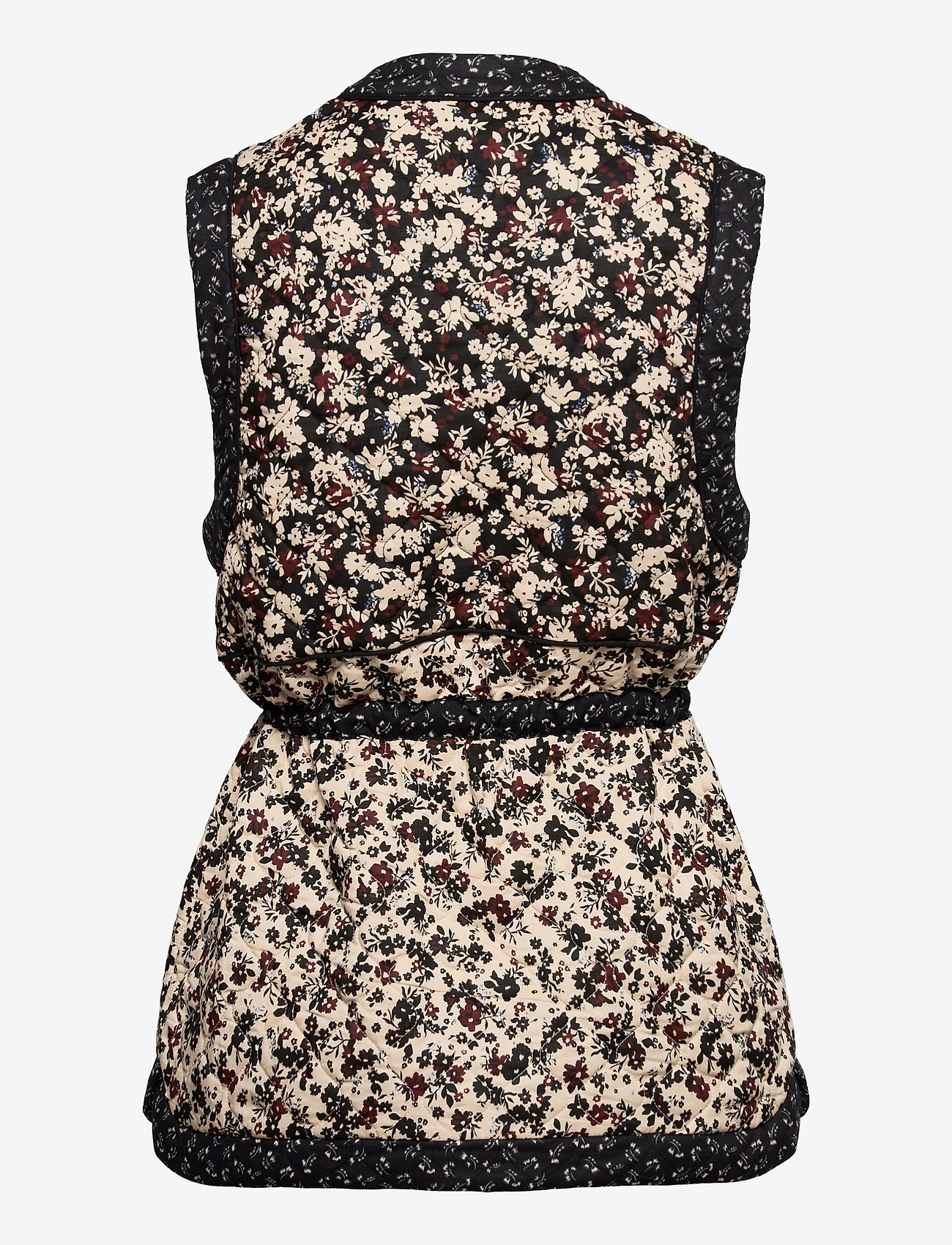 Second Female - Annie Quilt Waistcoat - black - 1