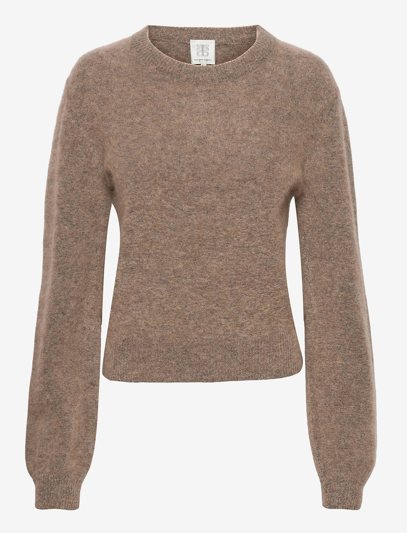 Second Female - Brook Knit Reverse Drop Shoulder - desert taupe - 0