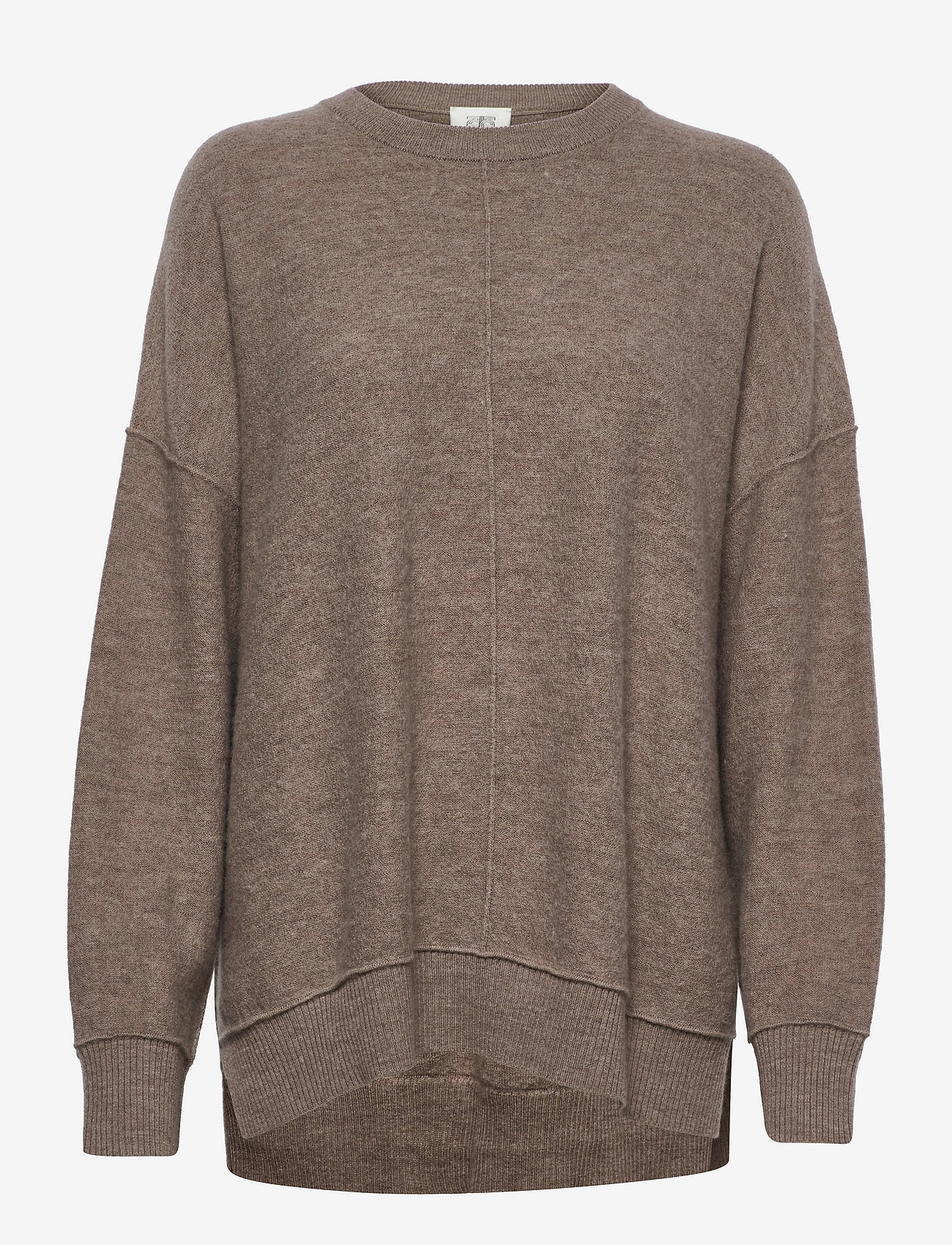 Second Female - Roxanne Knit O-Neck - desert taupe - 0