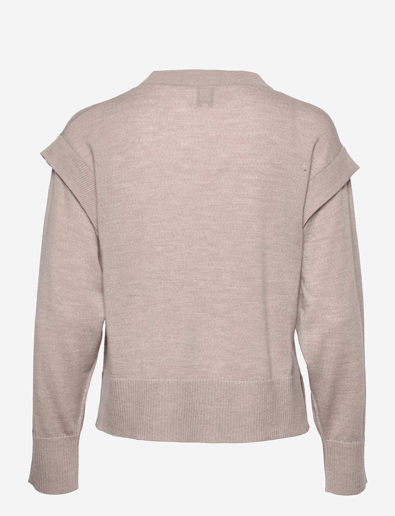 Second Female - Audre Knit Light O-Neck - rainy day - 1