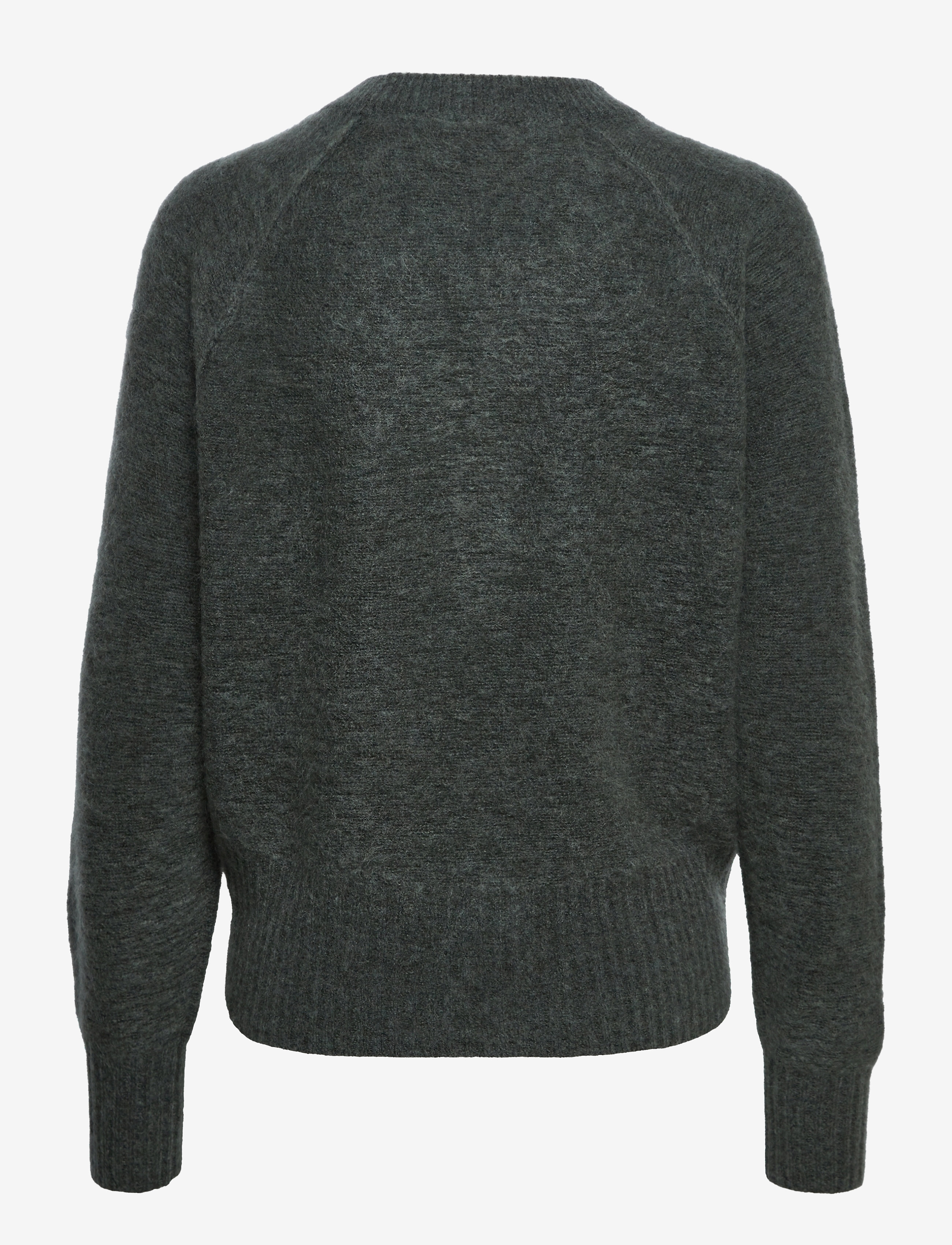Second Female - Brook Knit Reverse Boxy Cardigan - castor gray - 1