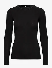 Second Female - Matima O-Neck Tee - t-shirts met lange mouwen - black - 0