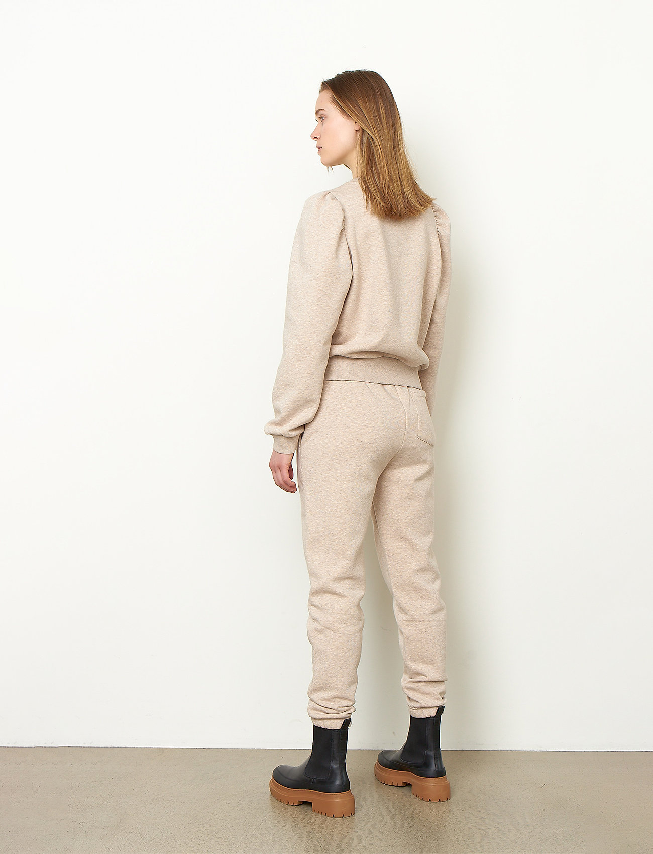 Second Female - Carmelle New Sweat Pants - safari - 4