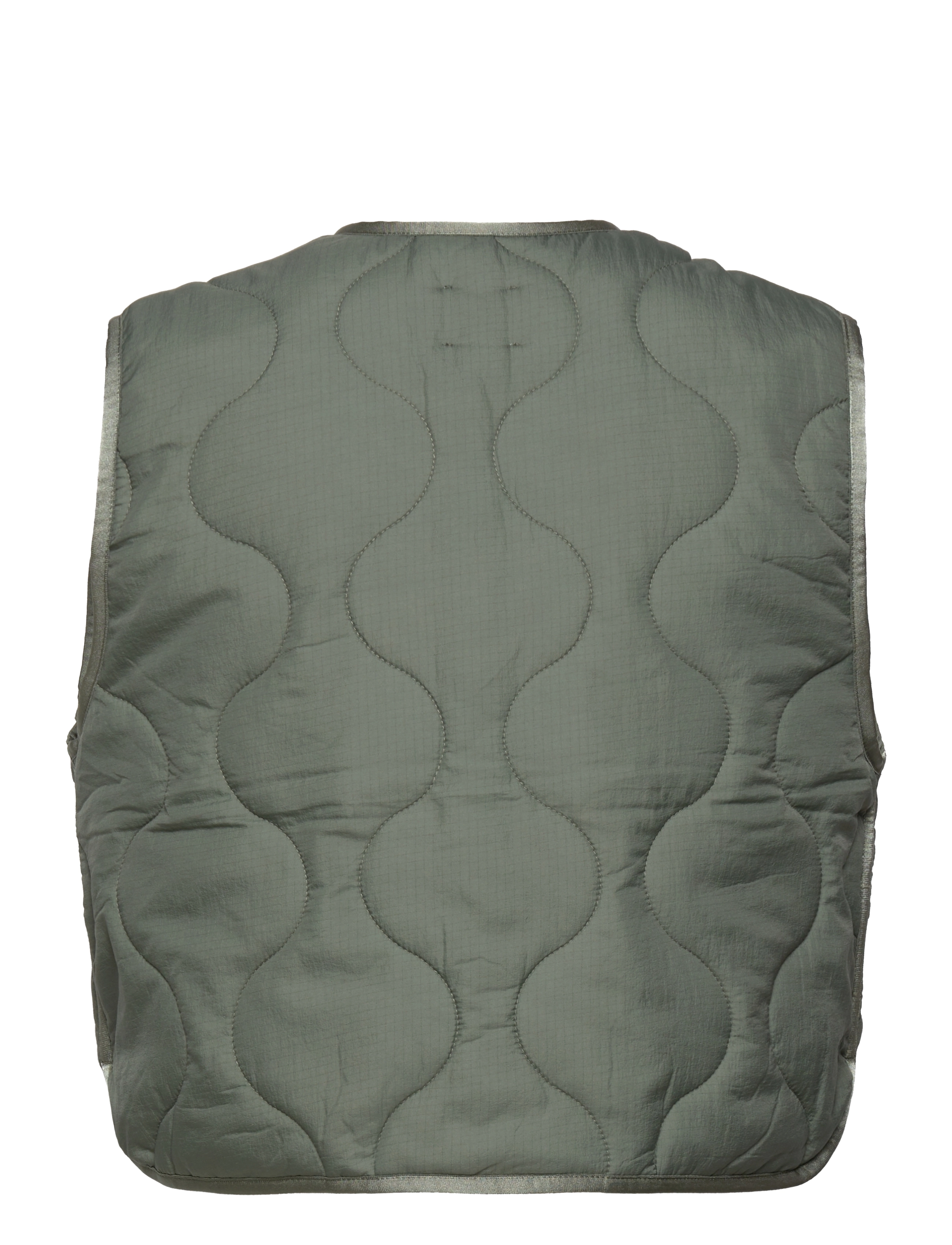Second Female - Calluna Quilt Waistcoat - agave green - 2