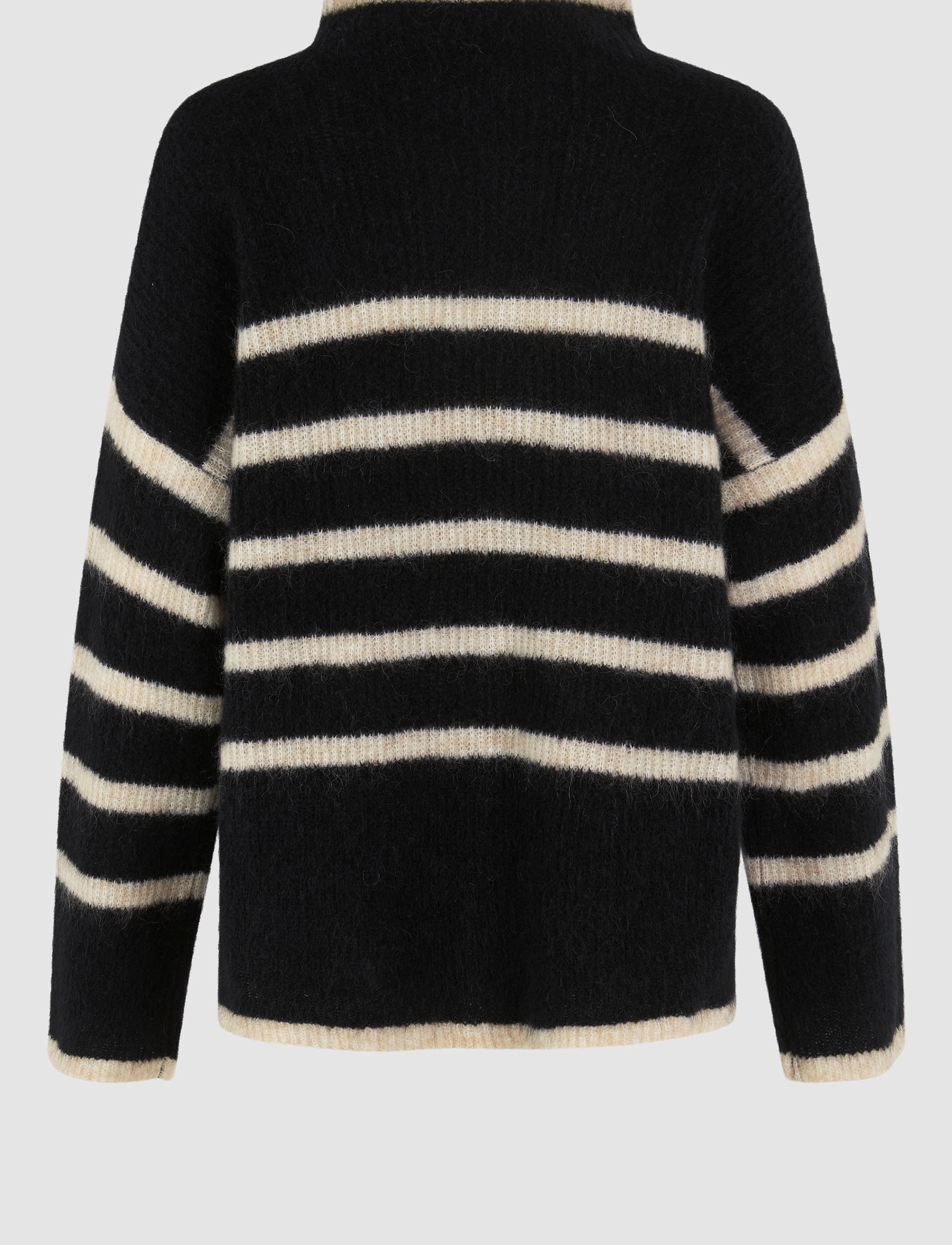 Second Female - Ovalis Knit T-Neck - black - 3