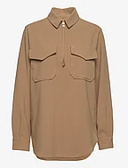 Ficaria Blouse - NEW TOBACCO BROWN