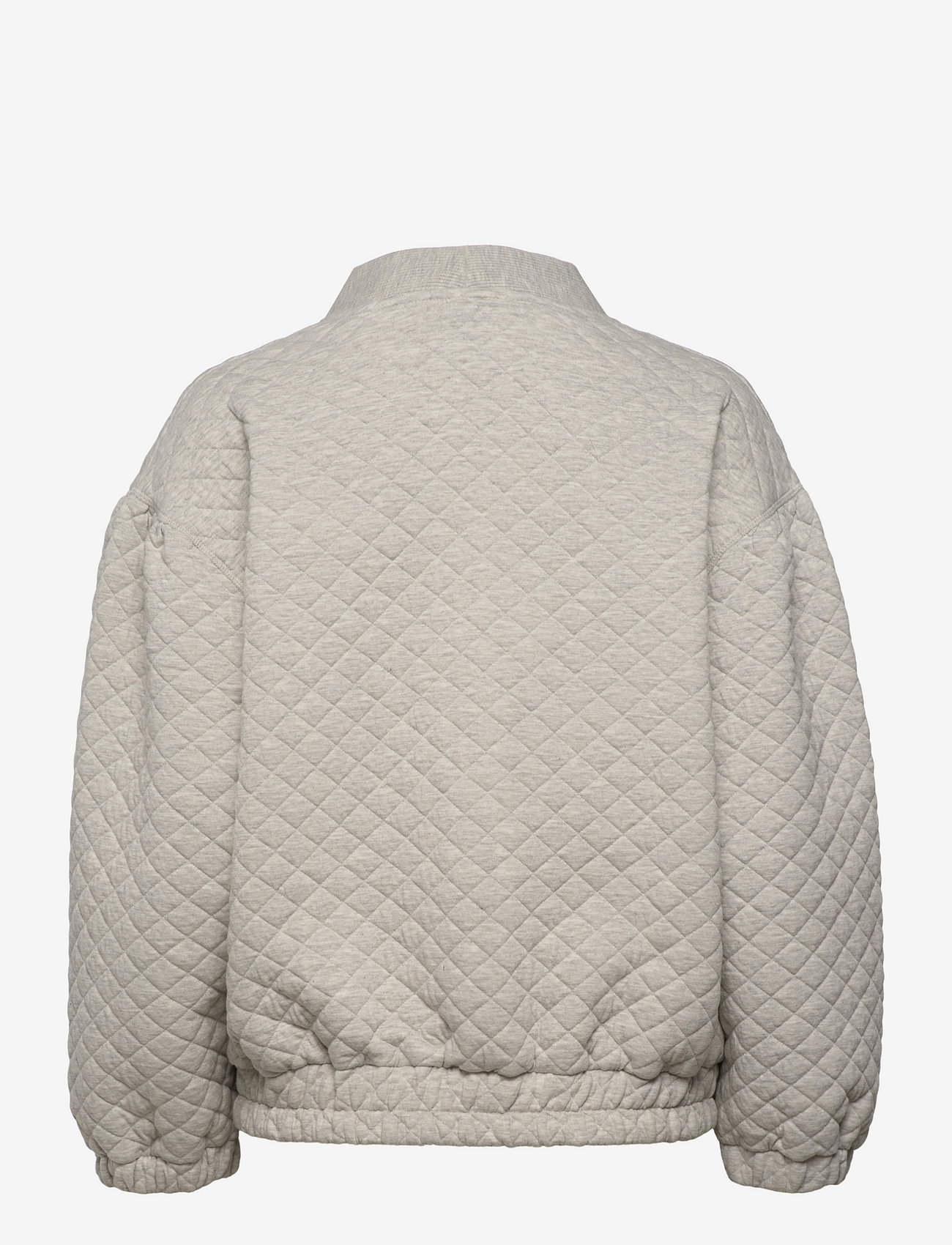 Second Female - Nepeta Sweat Cardigan - light grey melange - 1