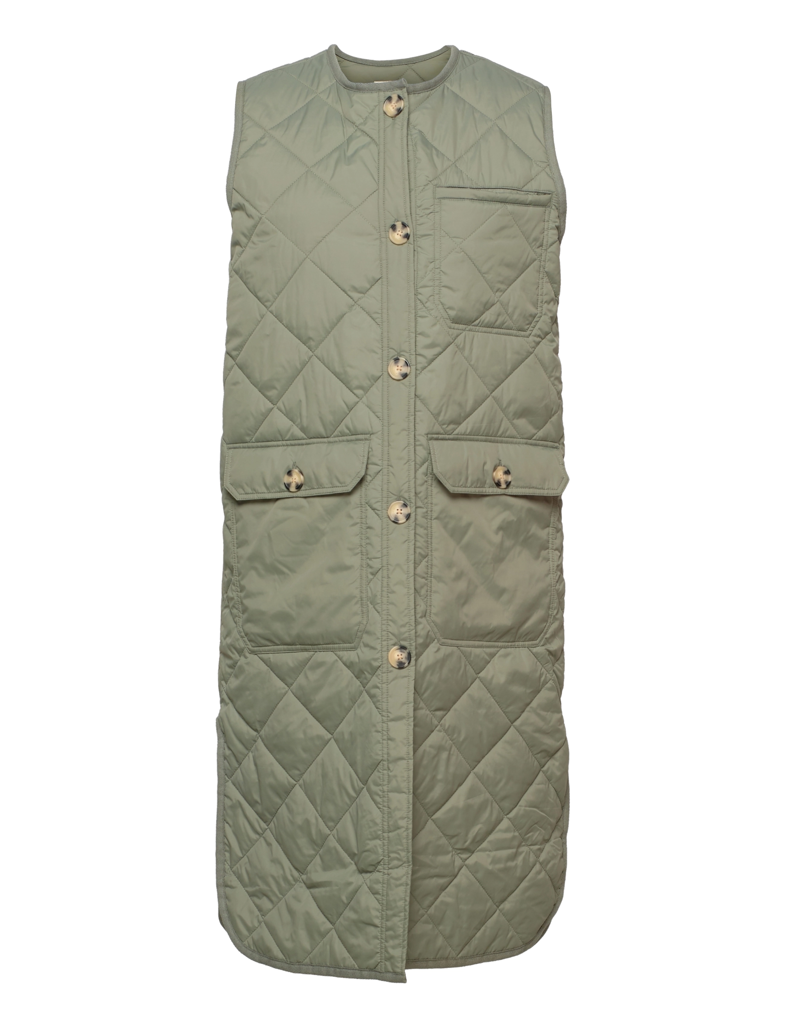 Second Female - Prudence Waistcoat - agave green - 1