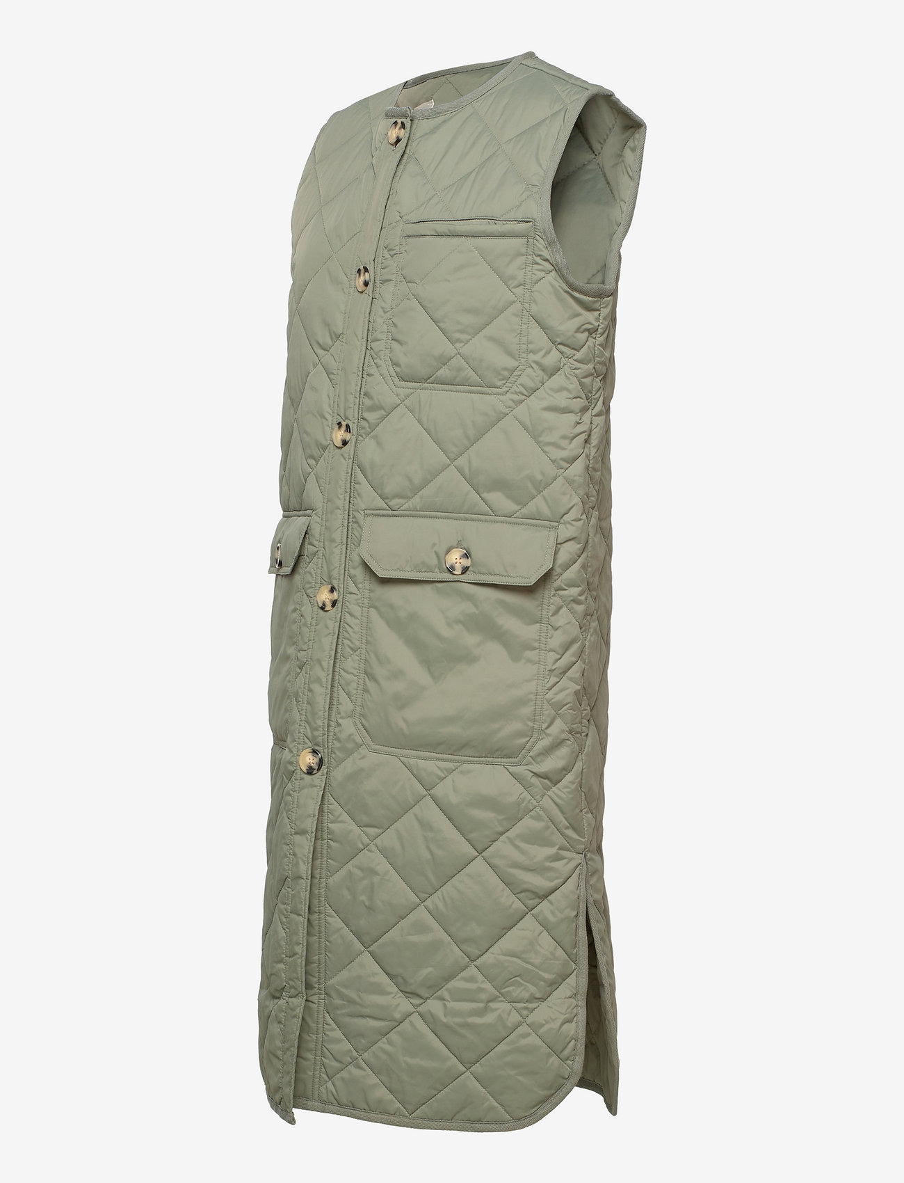 Second Female - Prudence Waistcoat - agave green - 3