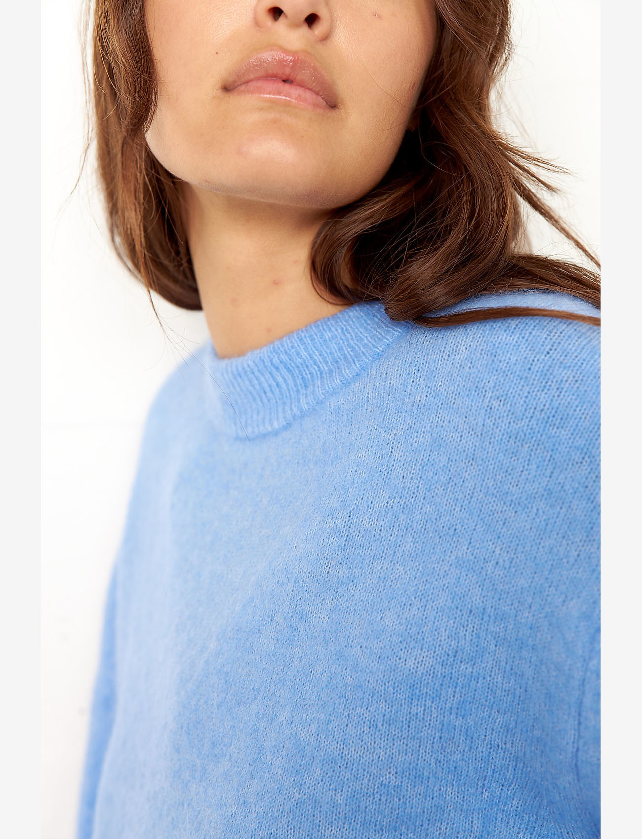 Second Female - Brook Knit Wide Sleeve - cornflower blue - 5
