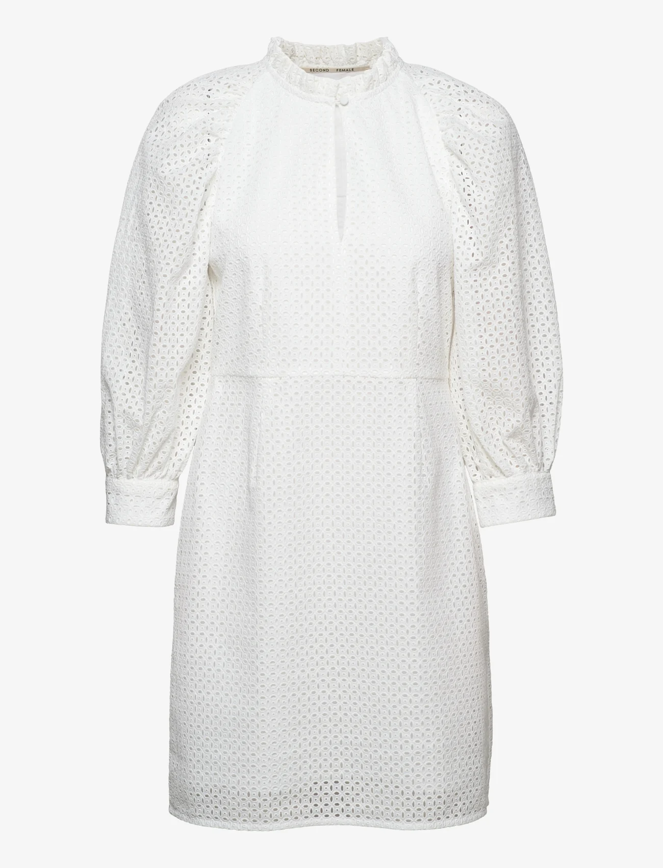 Second Female - Calendula Dress - korte kjoler - white - 0
