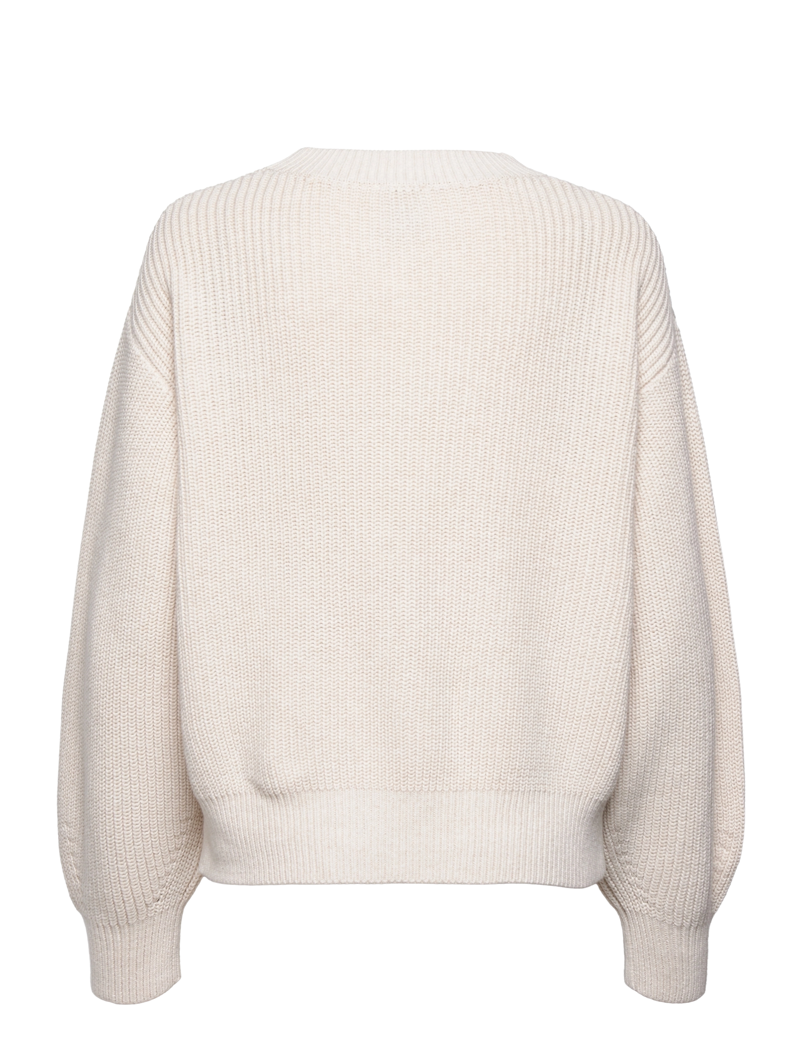 Second Female - Fresia Knit O-Neck - pearled ivory - 1