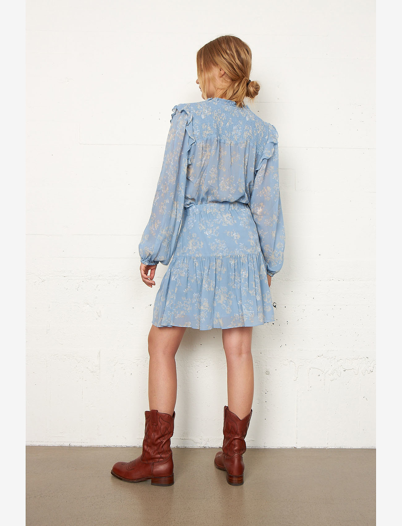 Second Female - Aster Skirt - kurze röcke - ashley blue - 5