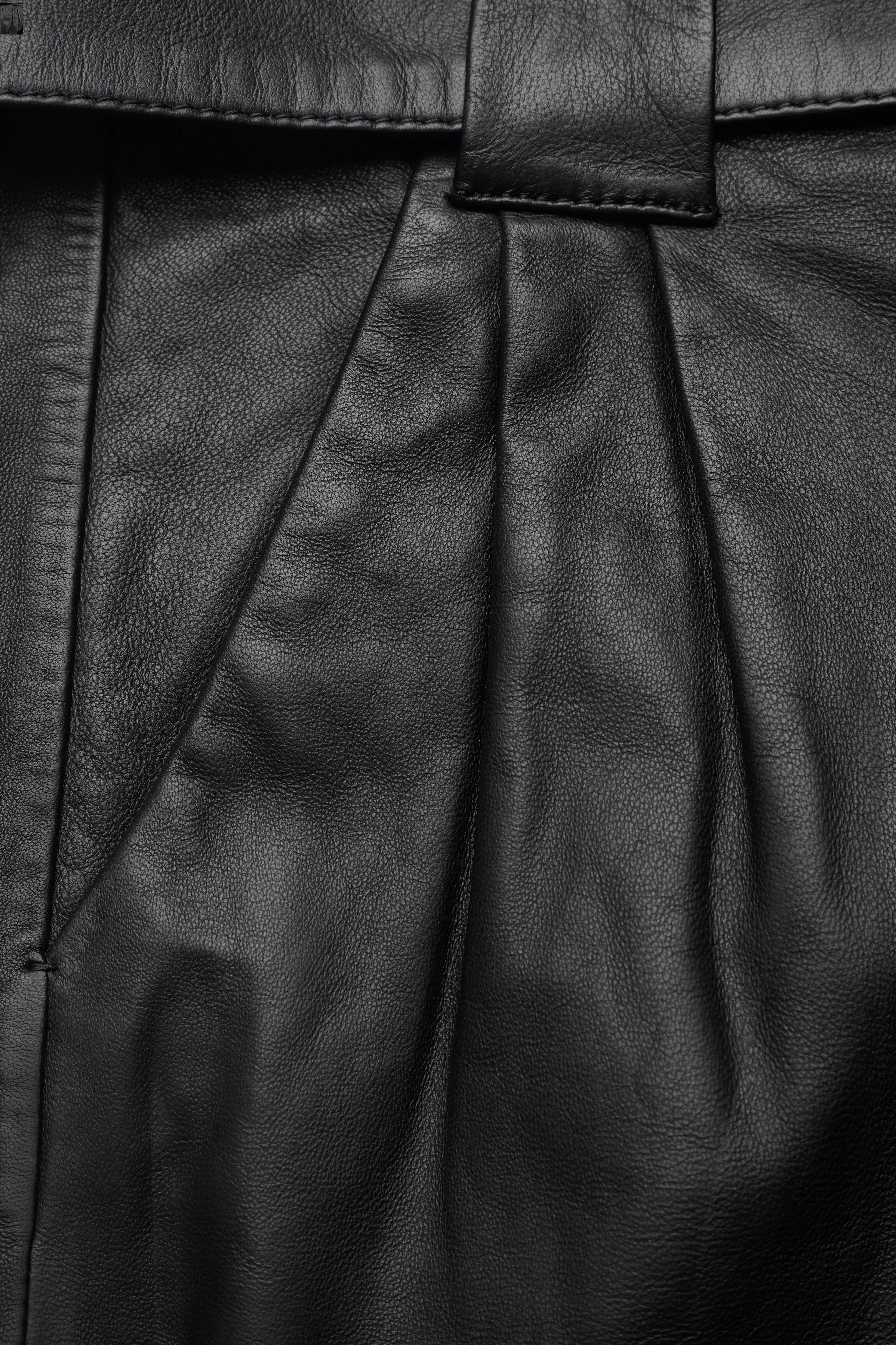 Second Female - Verna Leather Shorts - black - 5