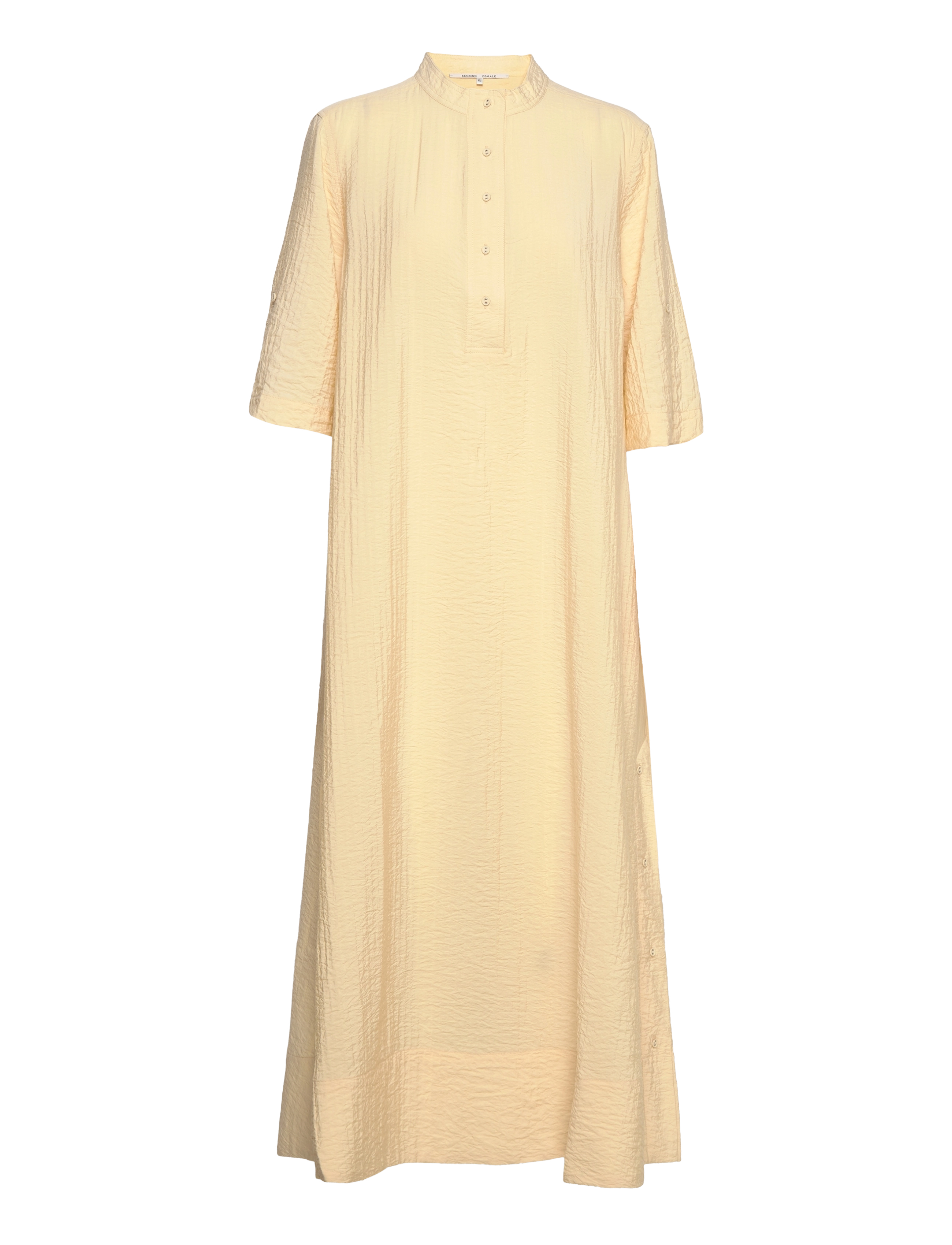 Second Female - Malin Maxi Dress - banana crepe - 1