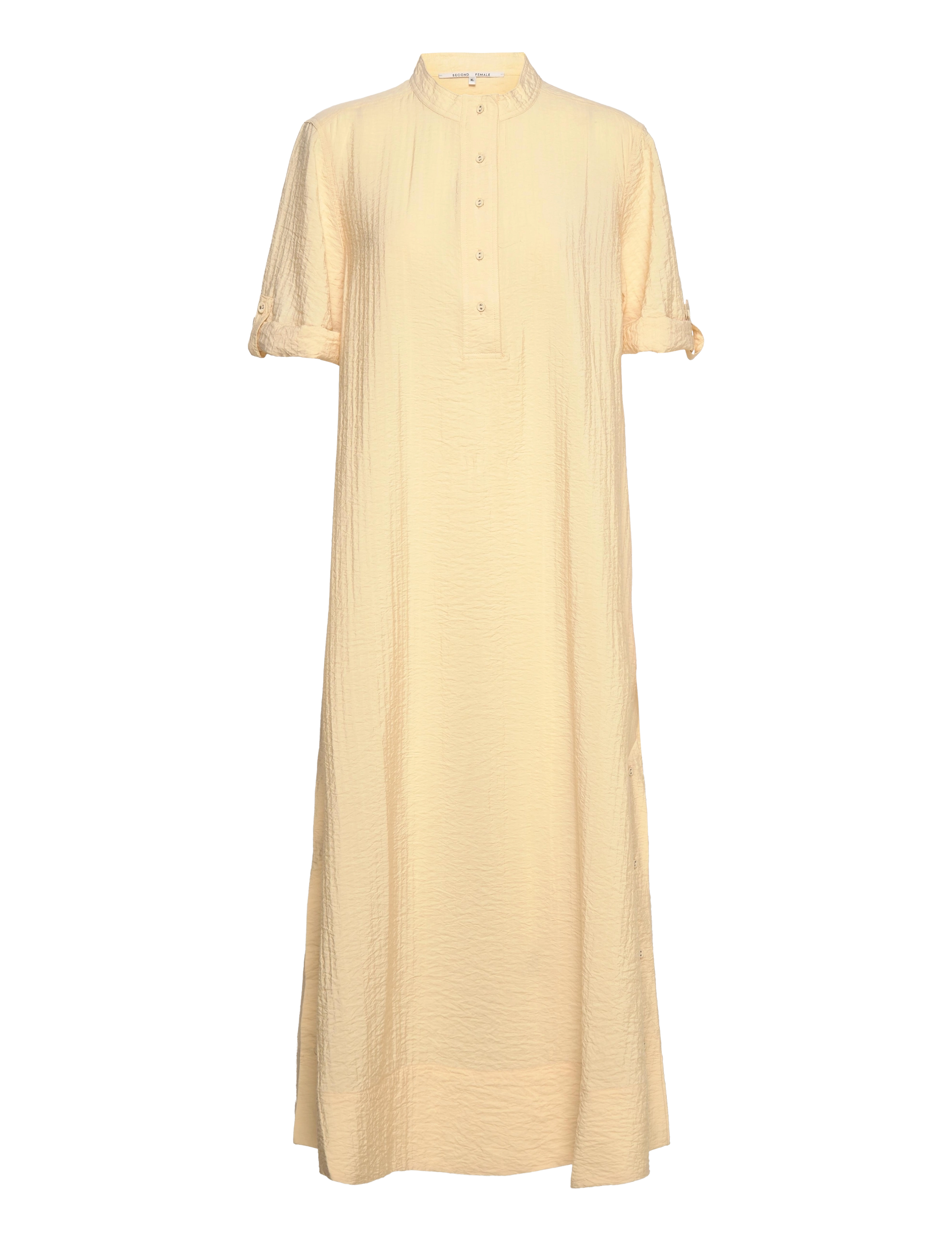 Second Female - Malin Maxi Dress - banana crepe - 3