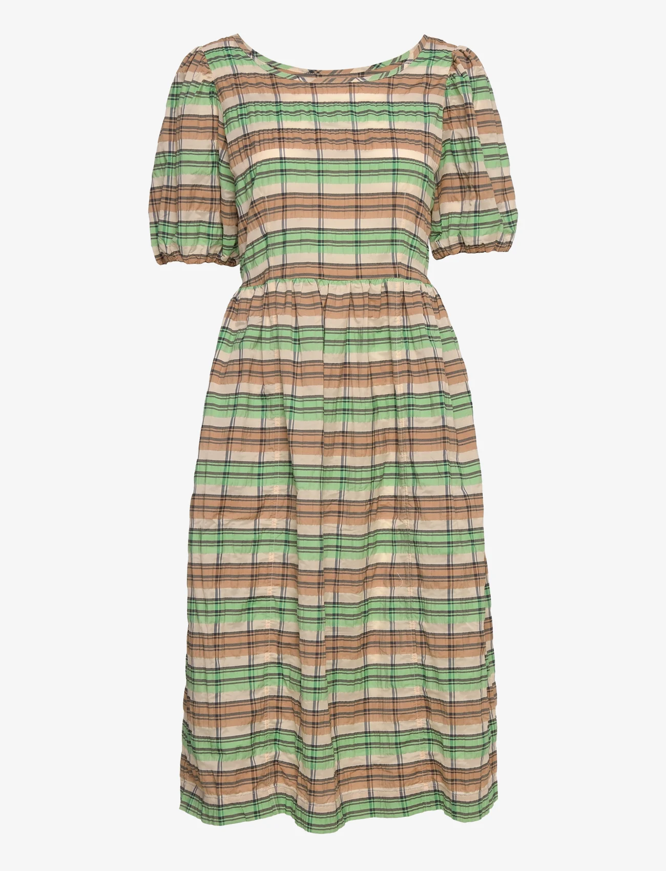 Second Female - Albertine Dress - midi kjoler - absinthe green - 0