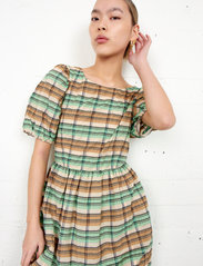 Second Female - Albertine Dress - midi kjoler - absinthe green - 3