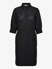 Second Female - Norveig Dress - skjortekjoler - black - 0