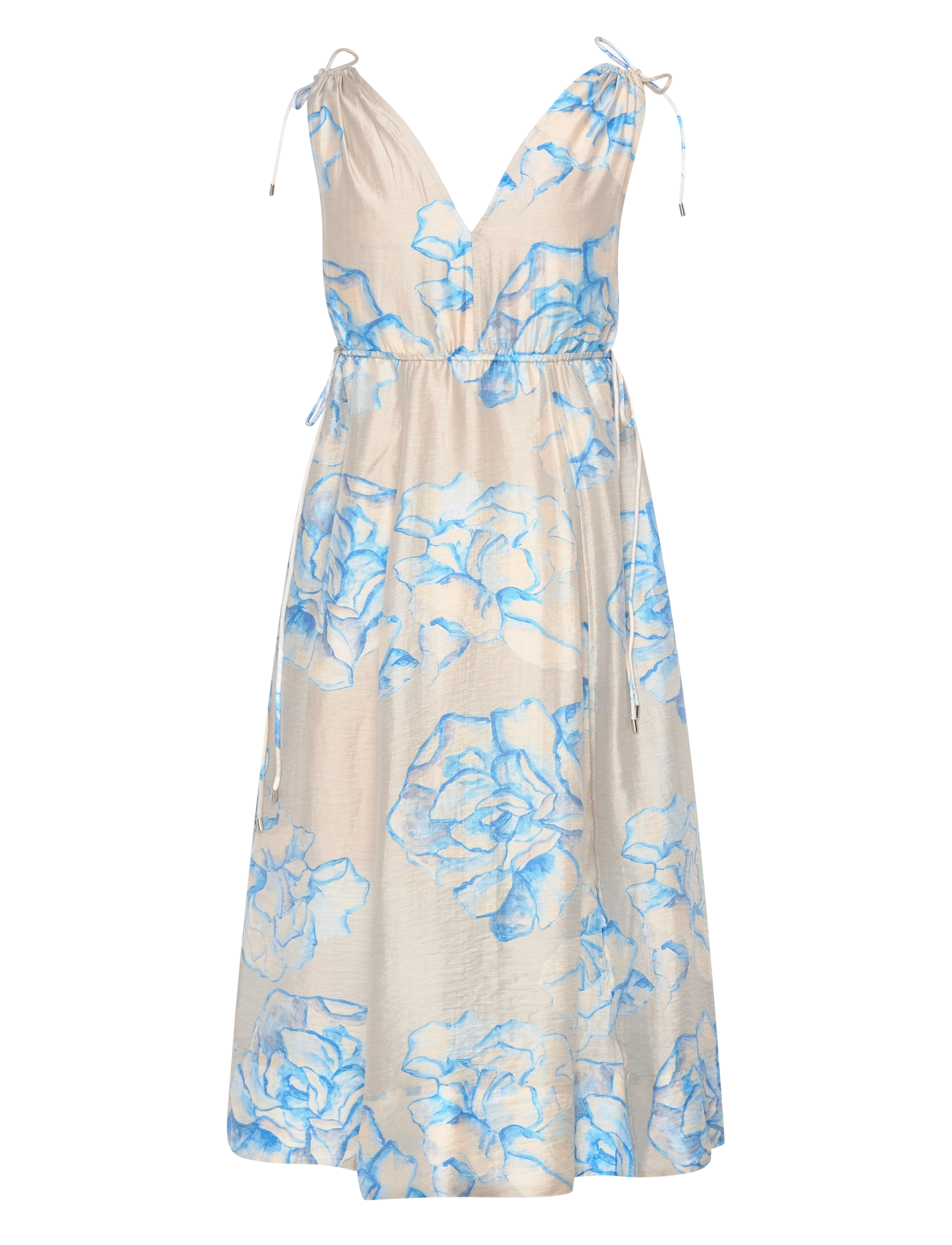 Second Female - Berit Dress - silver lining - 1