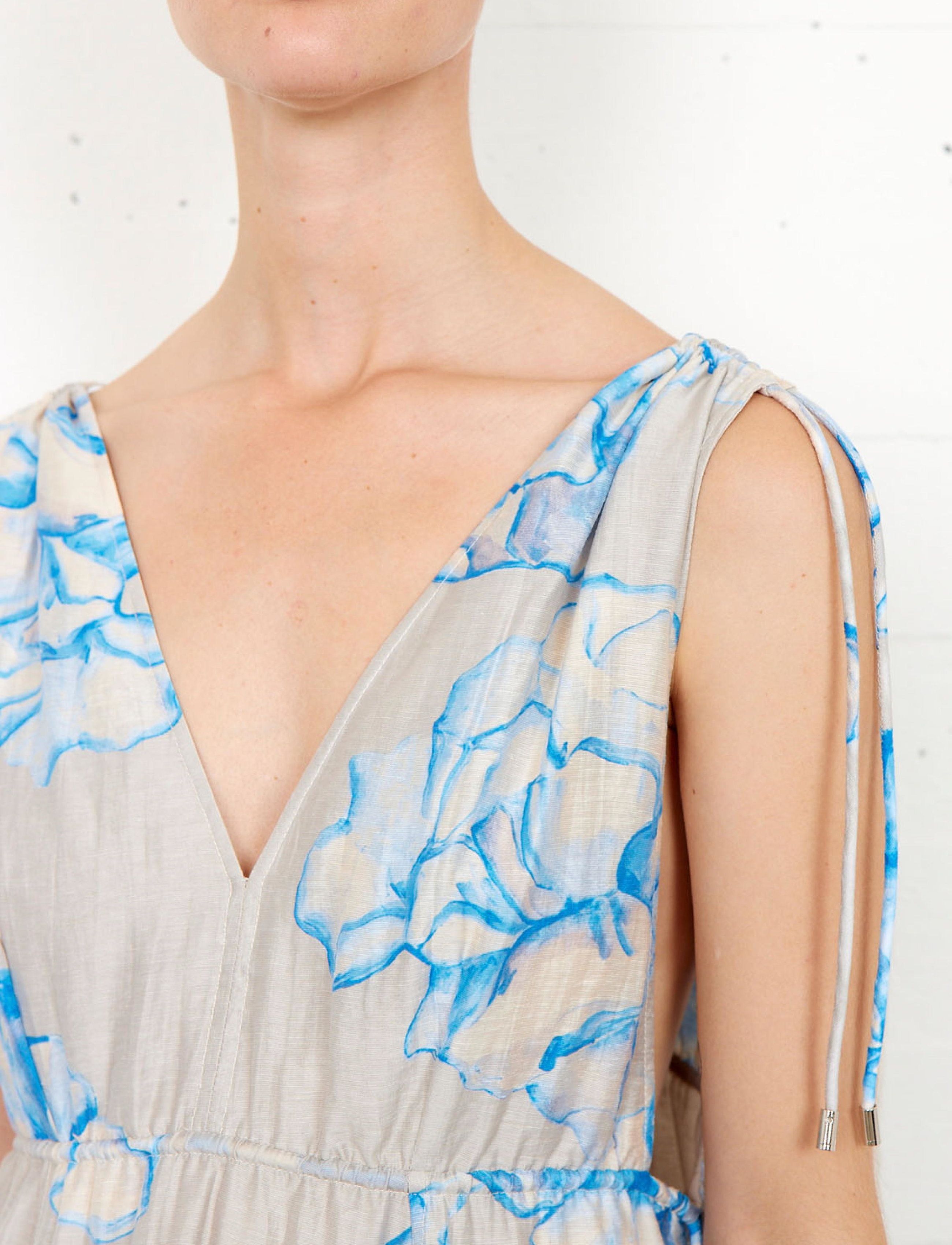 Second Female - Berit Dress - silver lining - 3