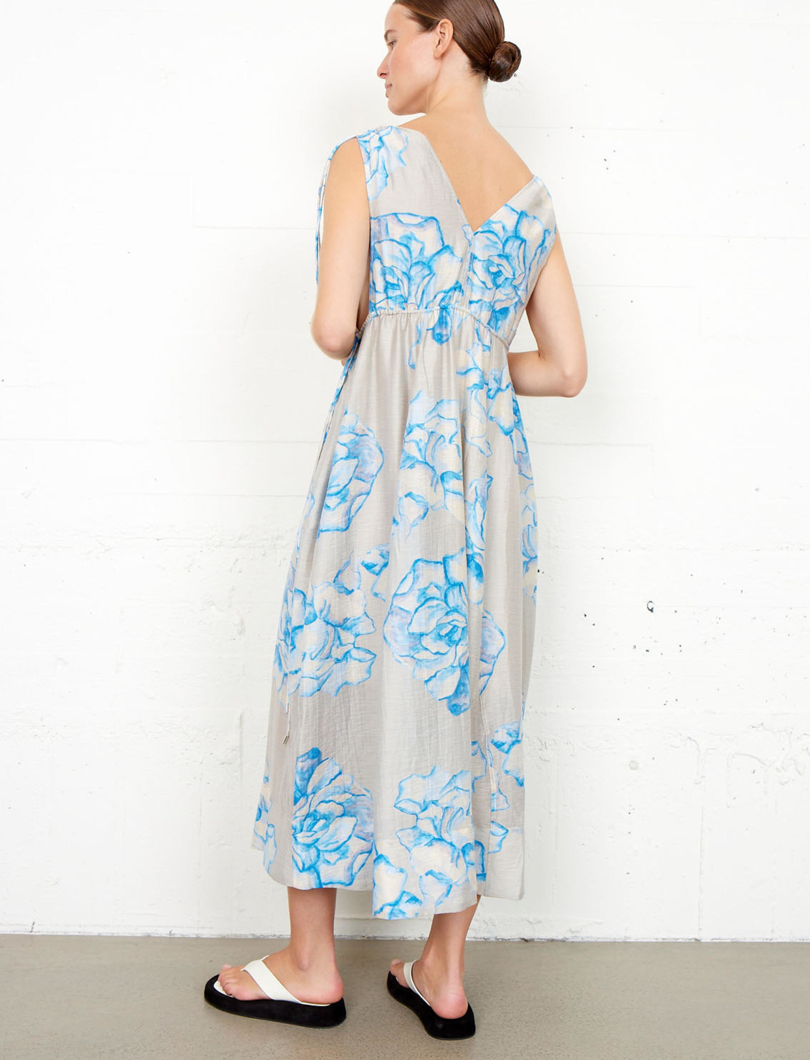 Second Female - Berit Dress - silver lining - 4