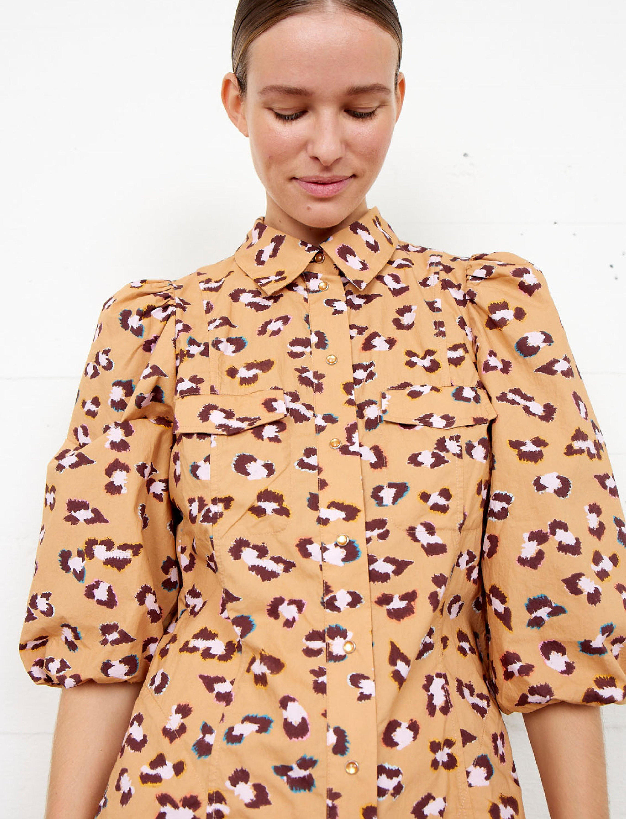 Second Female - Kalma New Dress - skjortekjoler - pastry shell - 4