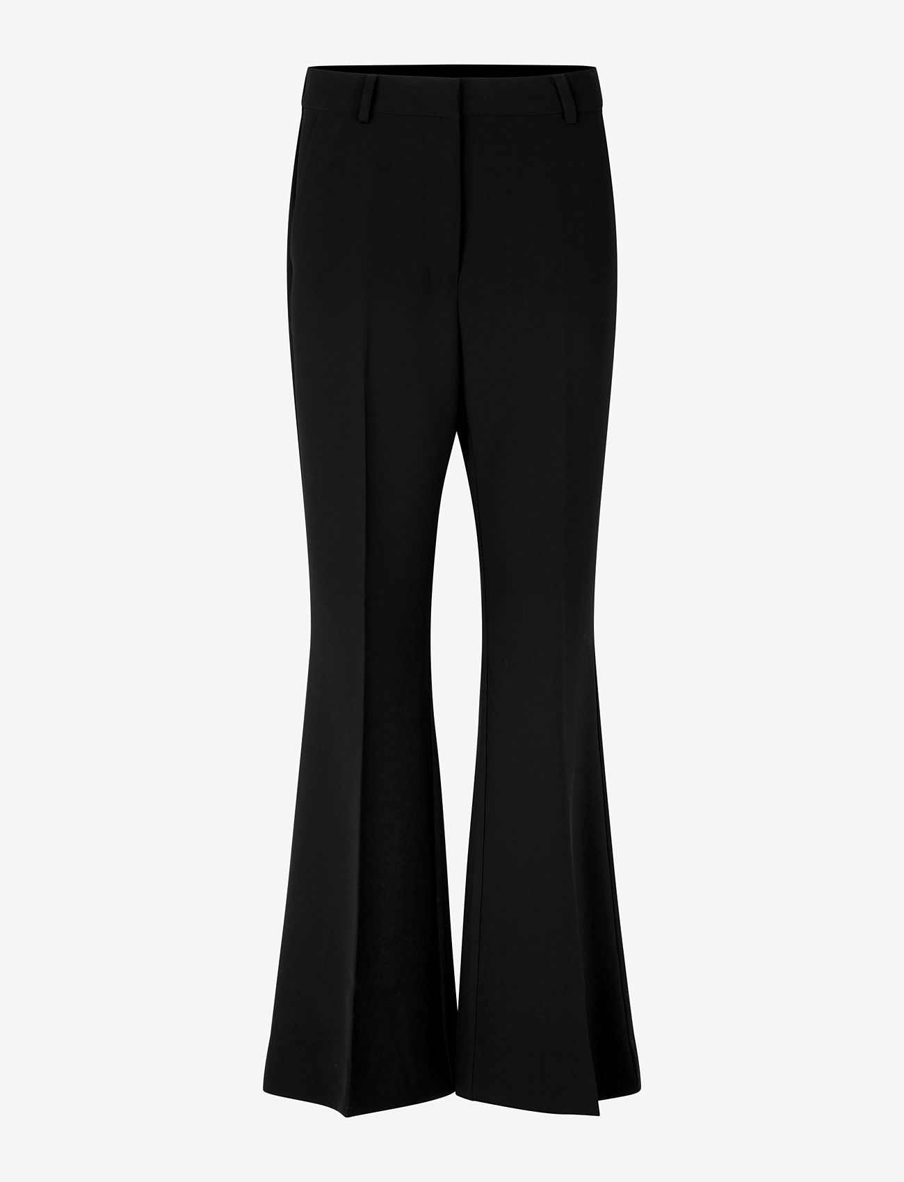 Second Female - Fique Flared Trousers - black - 0