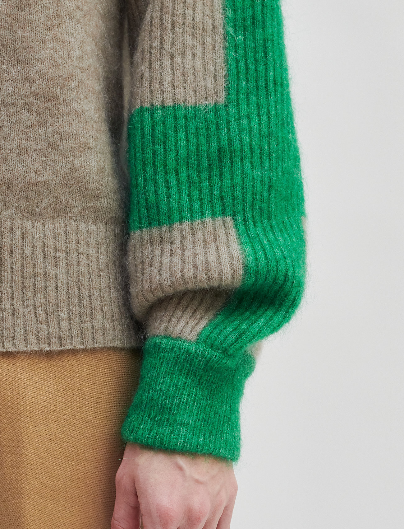 Second Female - Bera Knit T-Neck - weathered teak - 3