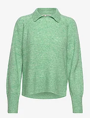 Second Female - Brook Knit Collar - jumpers - laurel green - 0
